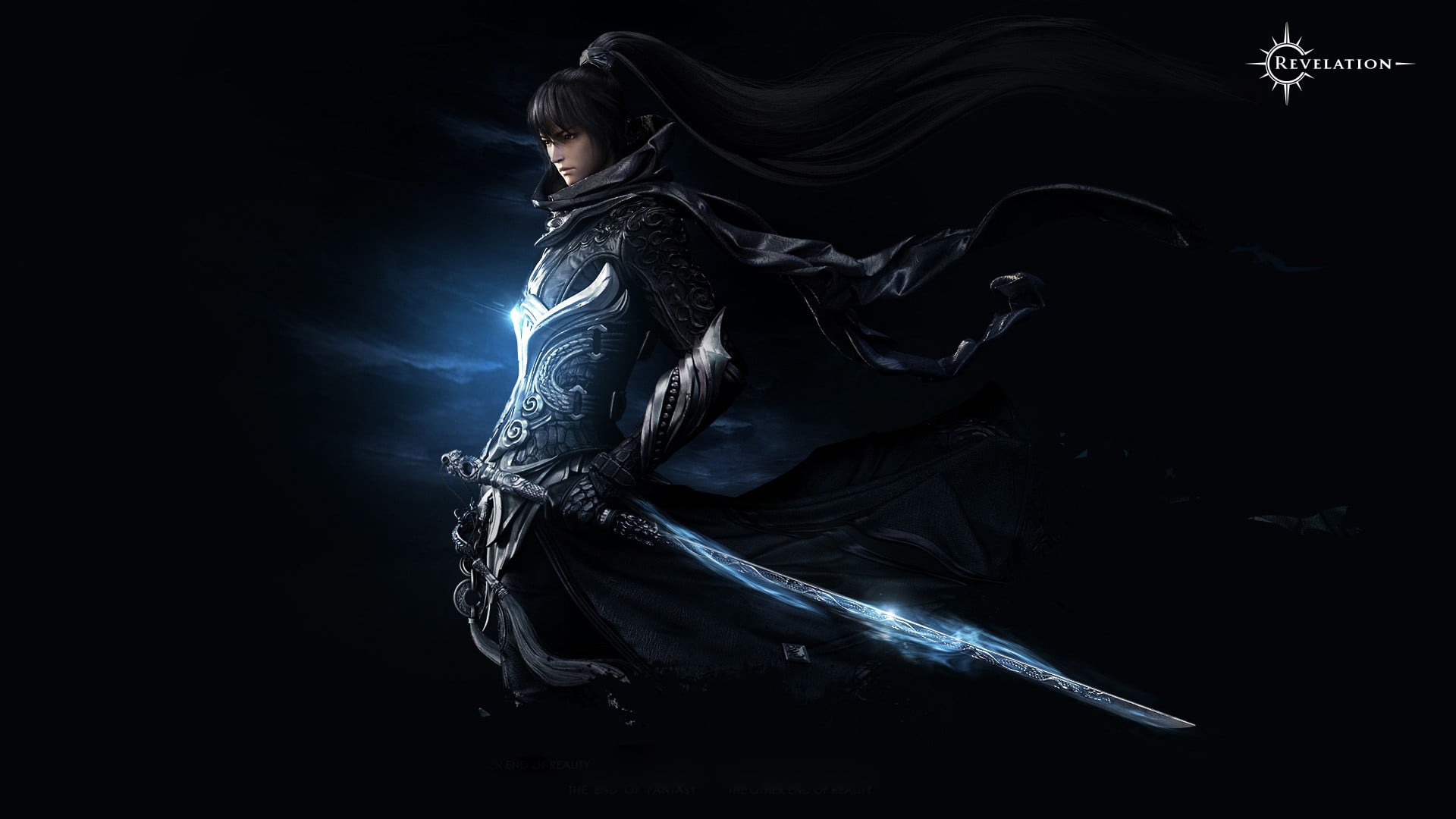 communication, black background, studio shot, digital composite, human representation, spooky, Revelation Online, mmorpg, black color, indoors, nature, HD Wallpaper