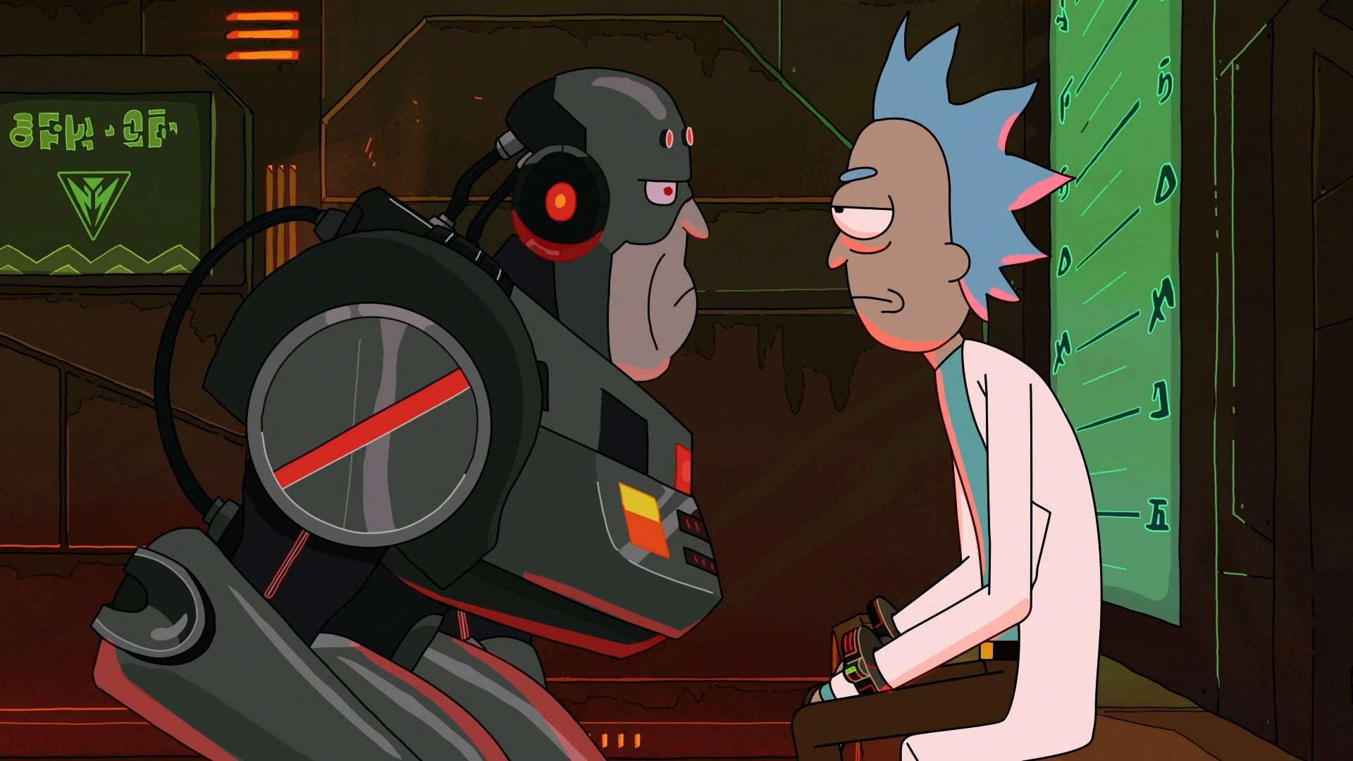 human representation, Rick Sanchez, communication, 1080P, creativity, morty, real people, text, indoors, rick, representation, illuminated, lifestyles, HD Wallpaper