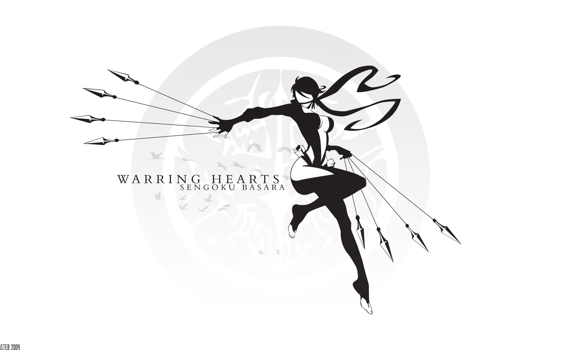 gesturing, one person, Sengoku Basara, text, high angle view, indoors, anime, art and craft, standing, lifestyles, technology, studio shot, white background, HD Wallpaper
