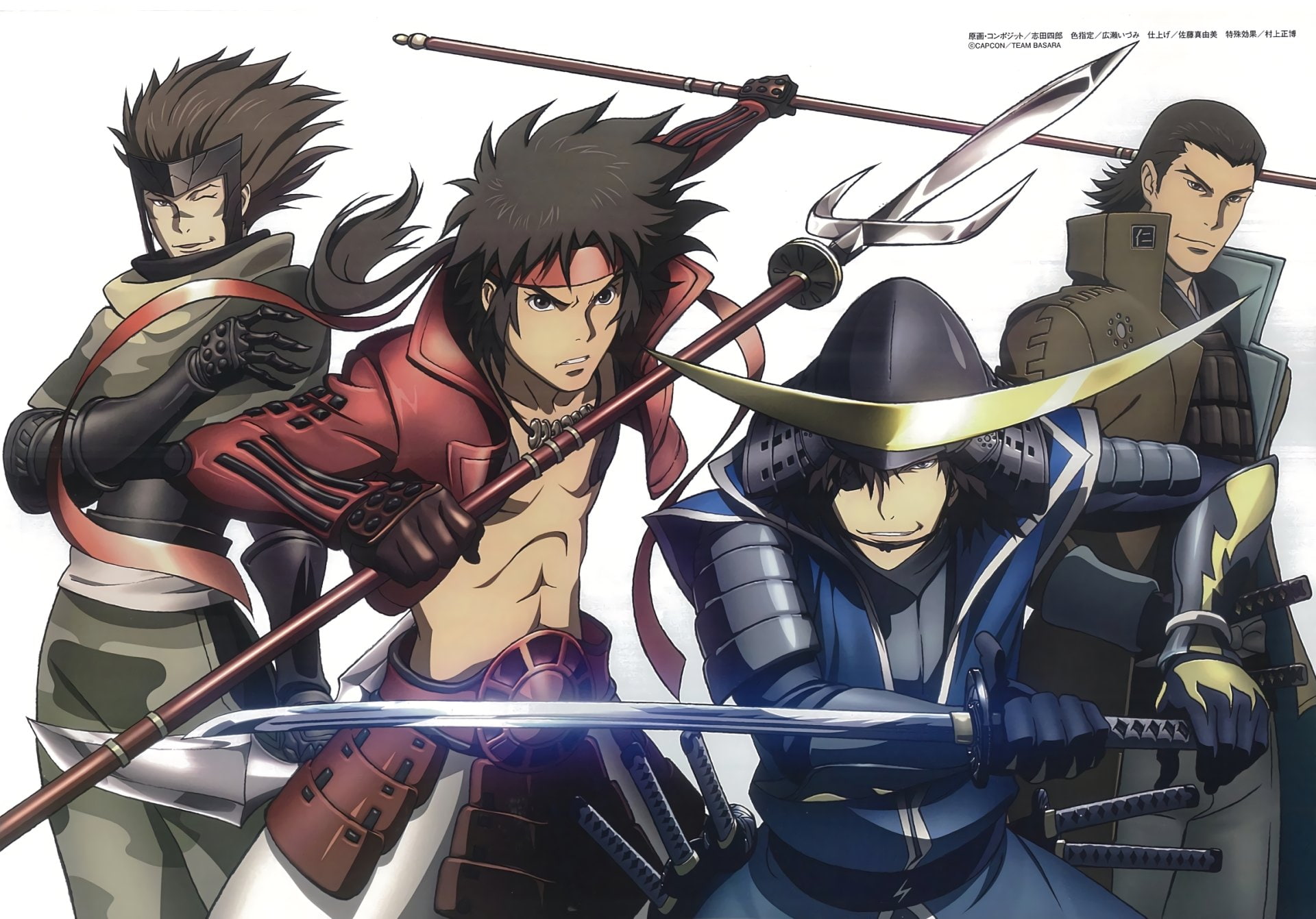 Sengoku Basara, 1080P, Anime, HD Wallpaper
