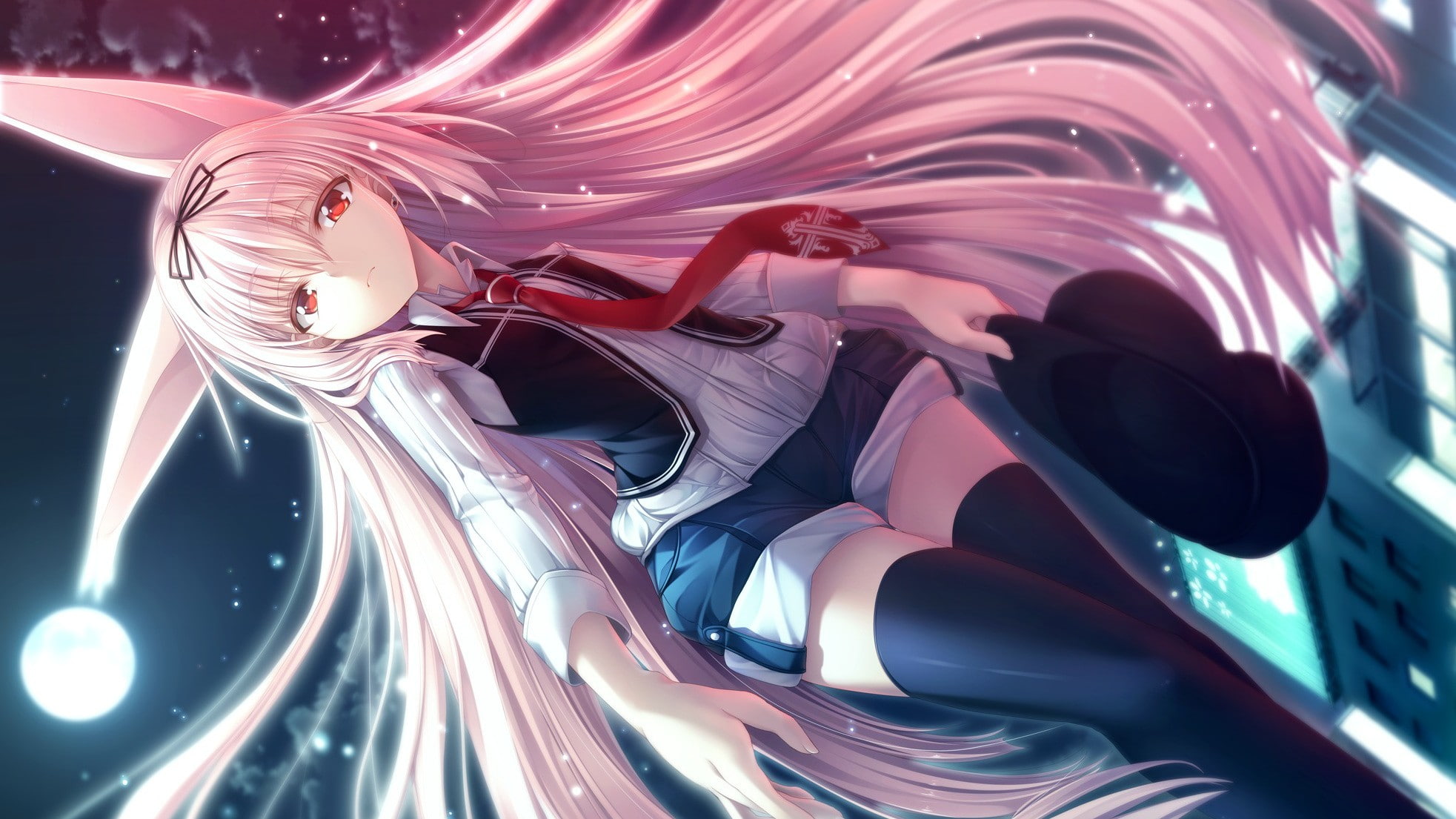 nightcore, anime, 1080P, fan art, HD Wallpaper