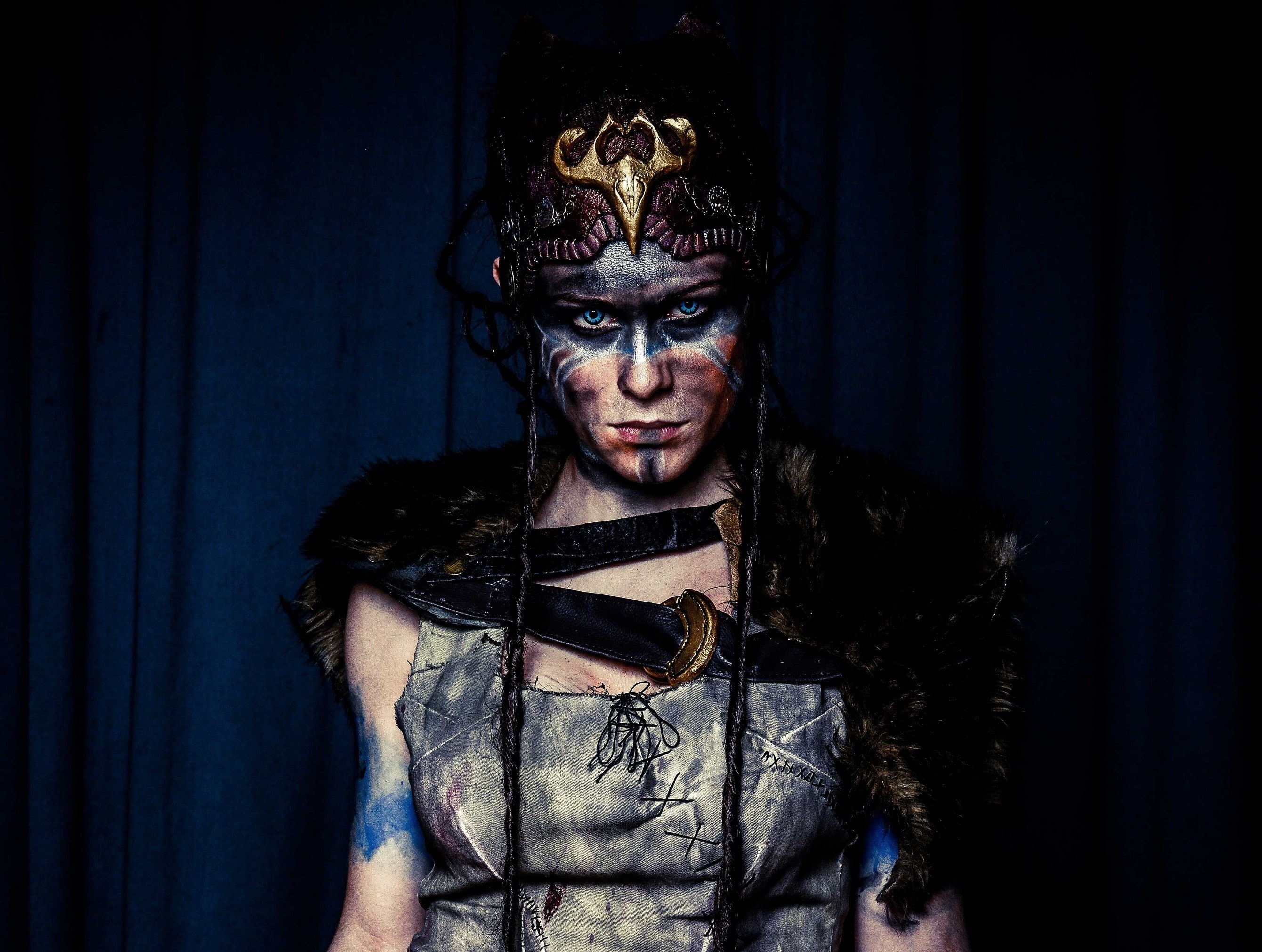 cosplay, fantasy art, Hellblade, 2K, women, Hellblade: Senuas Sacrifice, HD Wallpaper