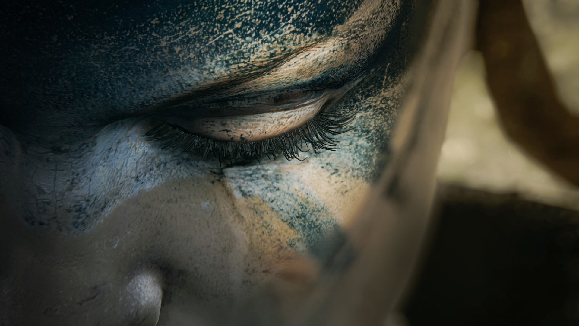 Hellblade, women, 1080P, face, eyes, HD Wallpaper