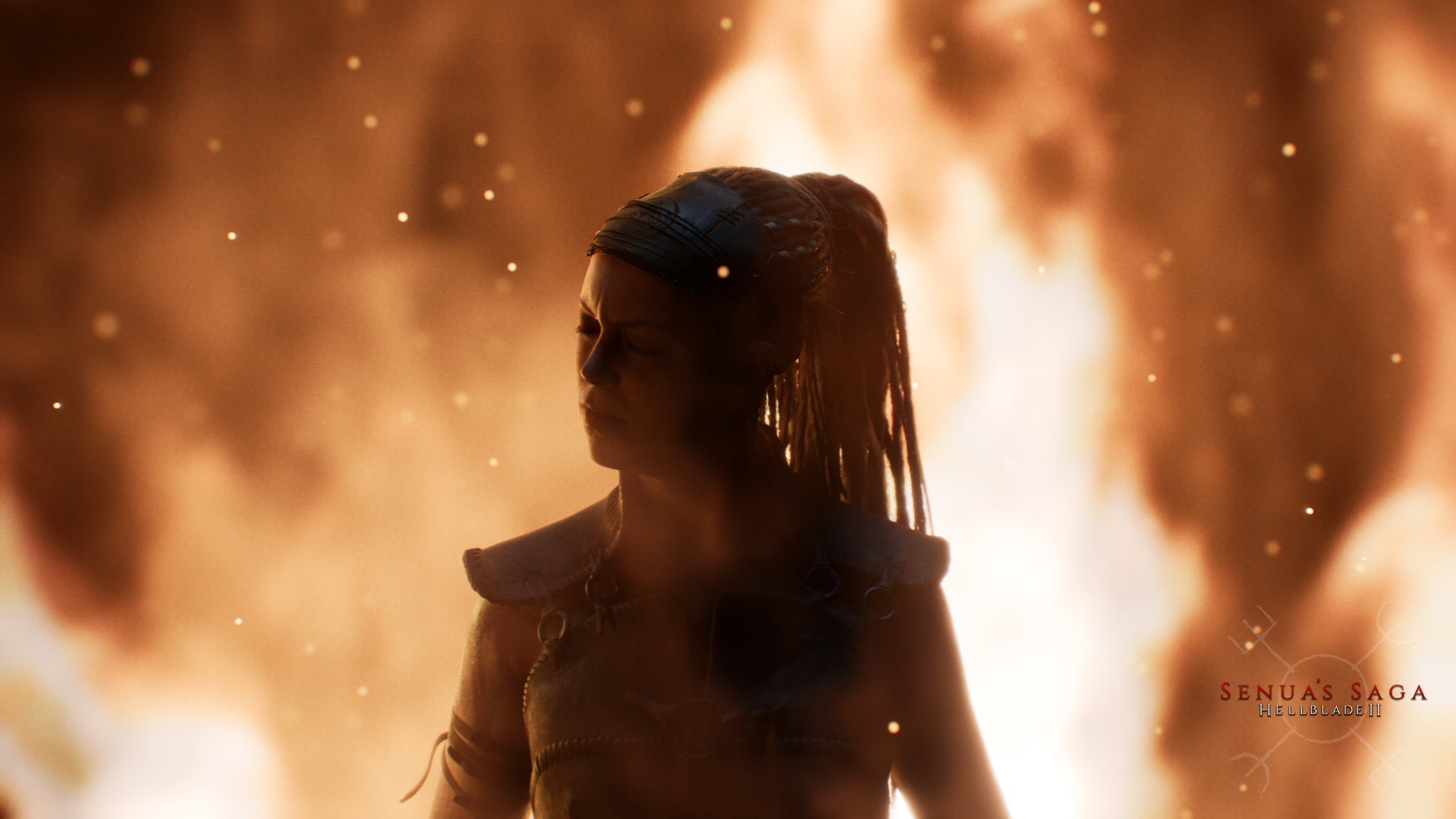 video game girls, Senua, Senuas Saga: Hellbalde II, Norse mythology, Hellblade: Senuas Sacrifice, Vikings, video game art, video games, 2K, dark, HD Wallpaper