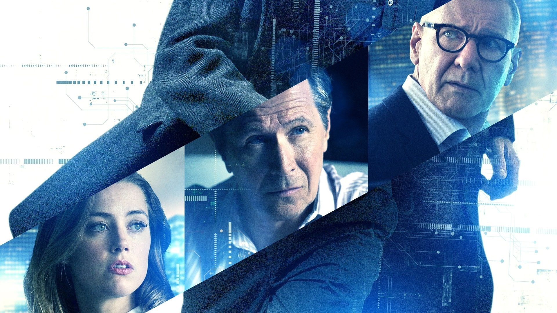 Movie, Gary Oldman, Amber Heard, Paranoia, Harrison Ford, 1080P, HD Wallpaper