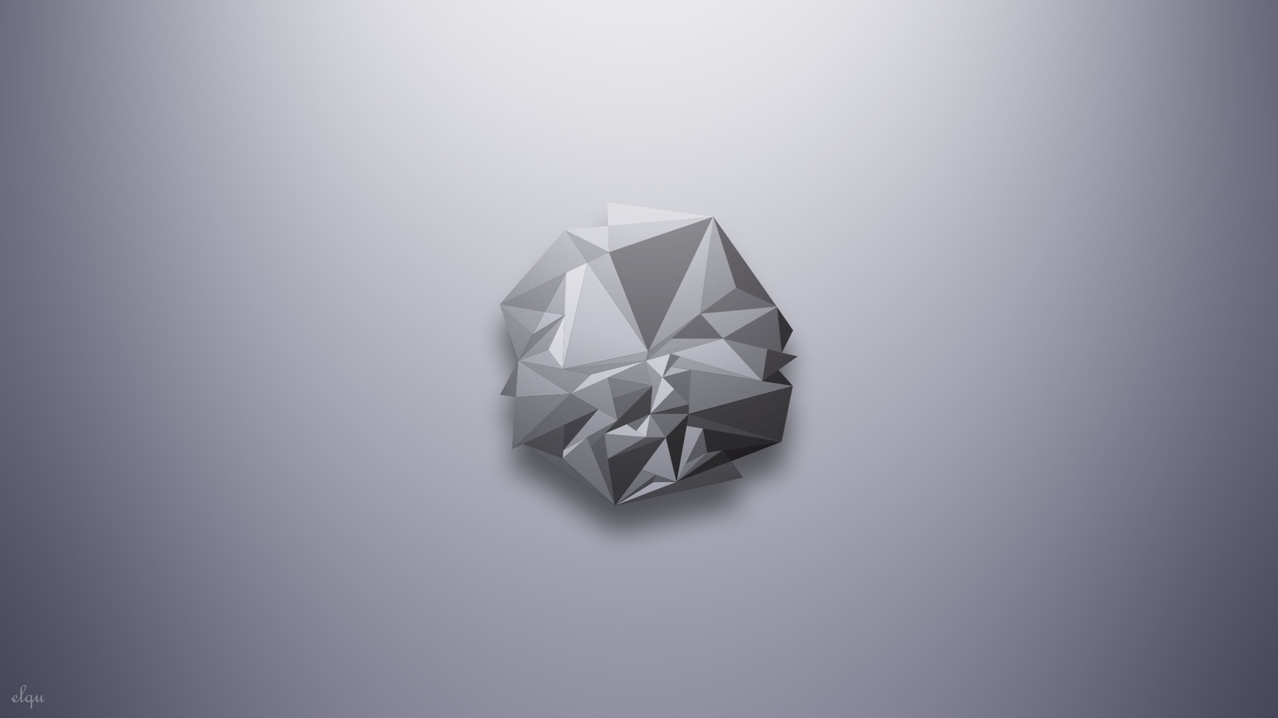 origami, minimalism, geometry, monochrome, 2K, wealth, copy space, diamond - gemstone, crumpled paper ball, high angle view, indoors, crystal, craft, art and craft, HD Wallpaper