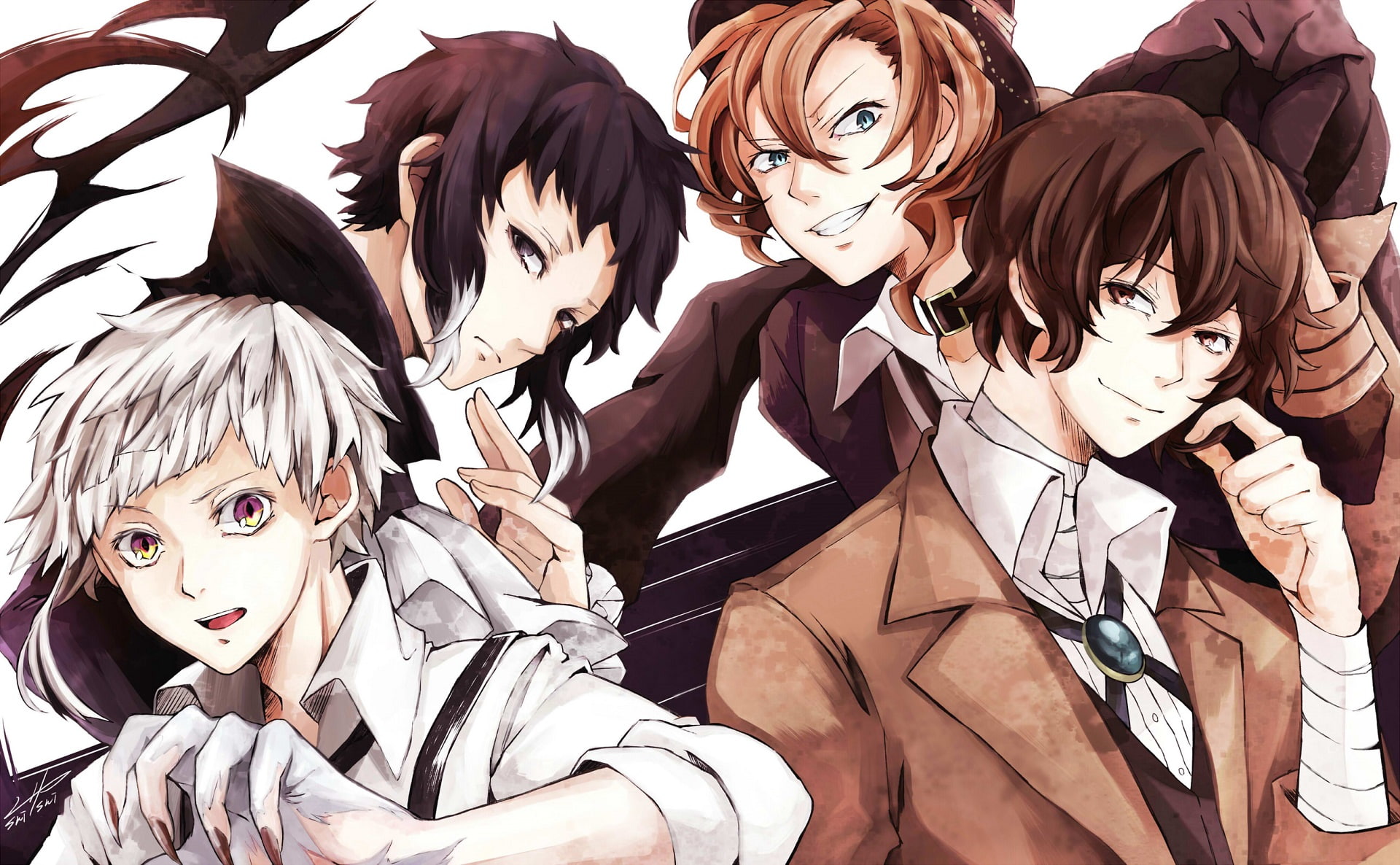 Bungou Stray Dogs, 1080P, Anime, HD Wallpaper