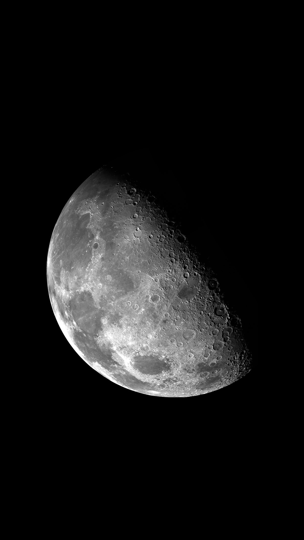portrait, 1242x2208 px, hd, Space, px, Moon, vertical, Portrait Display, 1080P, x, art, abstract, display, Phone HD Wallpaper