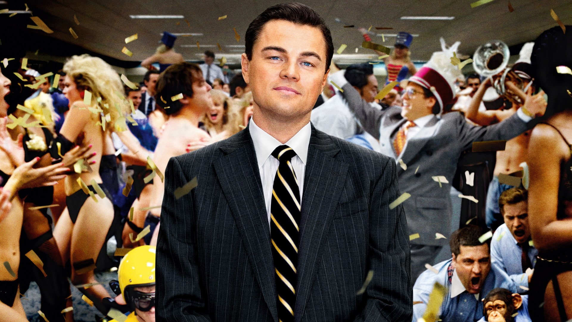 stadium, business, crowd, suit, portrait, real people, fan - enthusiast, the wolf of wall street, business person, adult, sport, waist up, celebration, HD Wallpaper