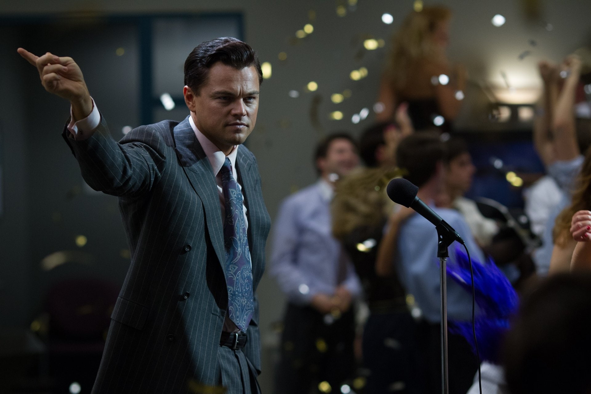1080P, Leonardo Dicaprio, Jordan Belfort, The Wolf of Wall Street, Movie, HD Wallpaper