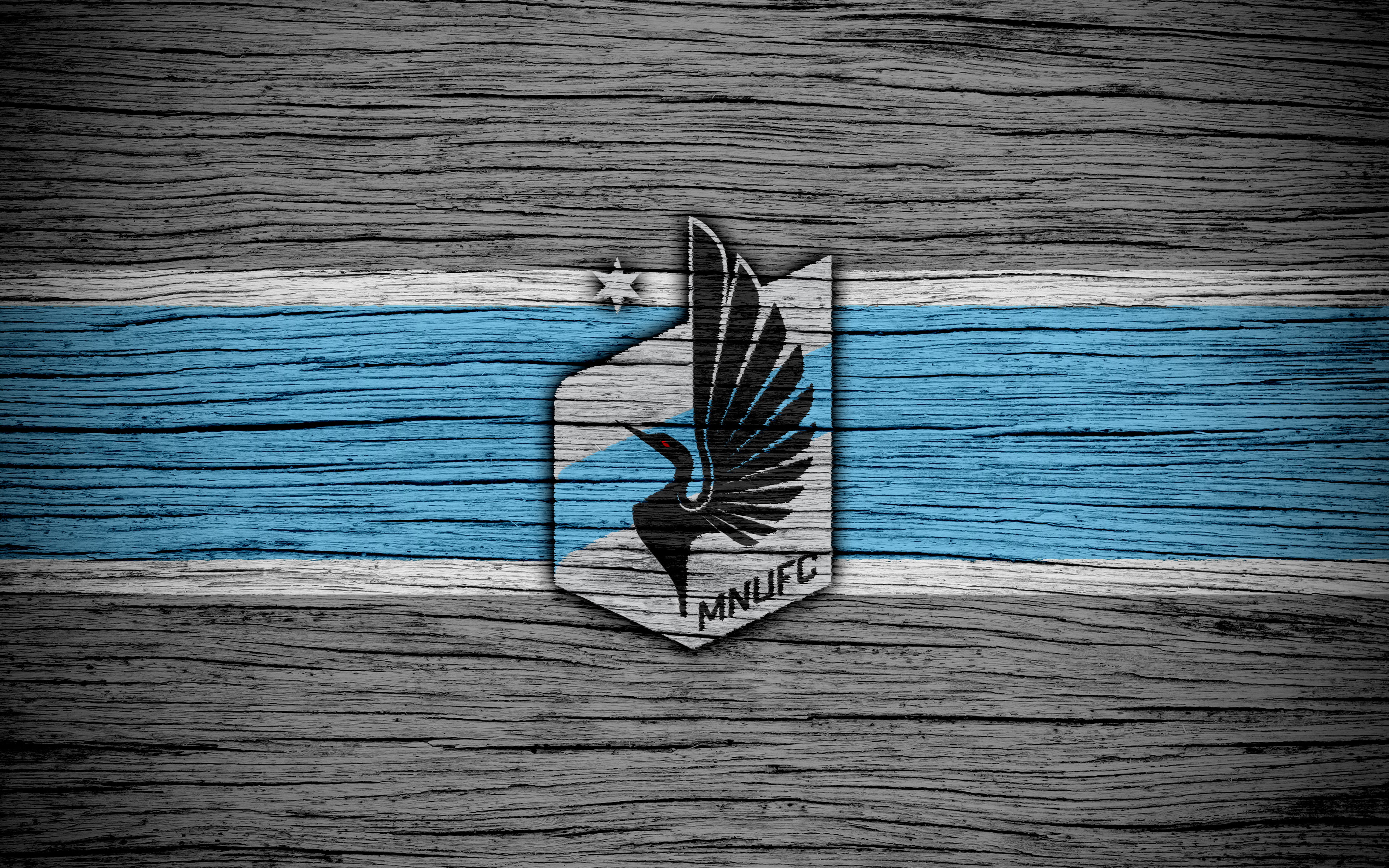 Soccer, Emblem, MLS, 4K, Logo, Minnesota United FC, HD Wallpaper