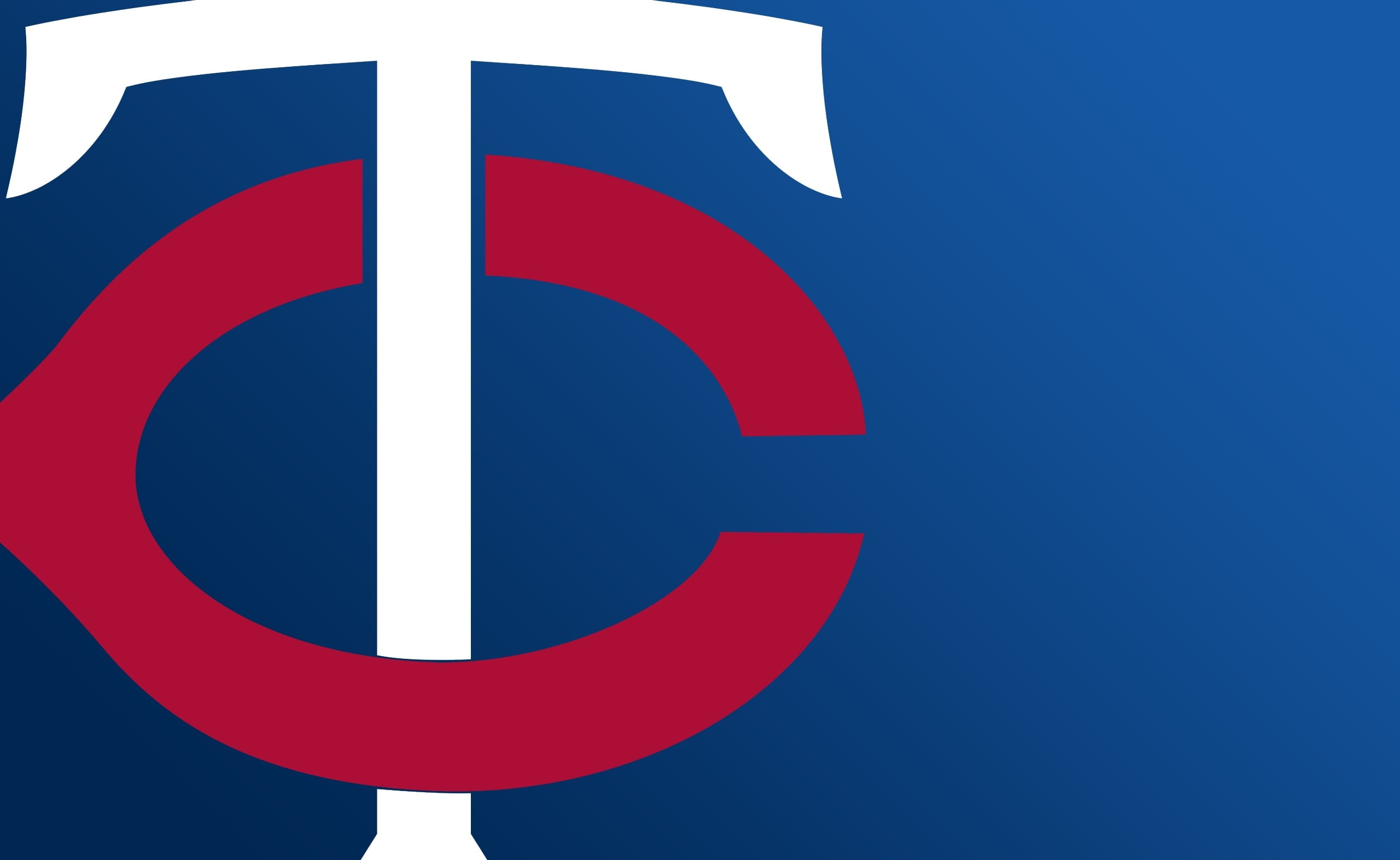 red, outdoors, patriotism, shape, sign, backgrounds, no people, 2K, Minnesota, sky, striped, copy space, blue, Baseball, white color, symbol, Twins, communication, HD Wallpaper