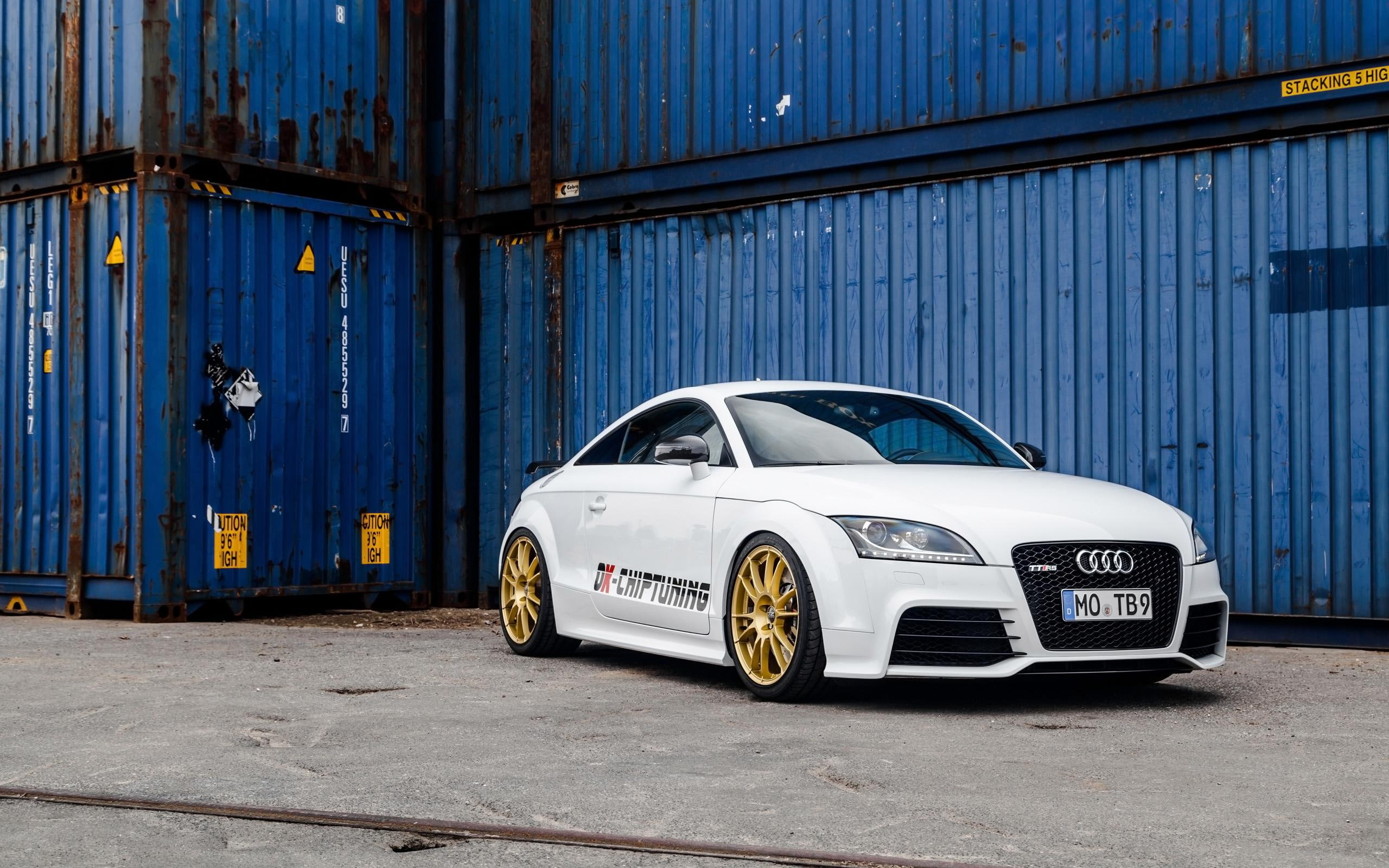 cars, 2014, chiptuning, plus, tt, rs, white, 2K, ok, audi, sports, coupe, HD Wallpaper