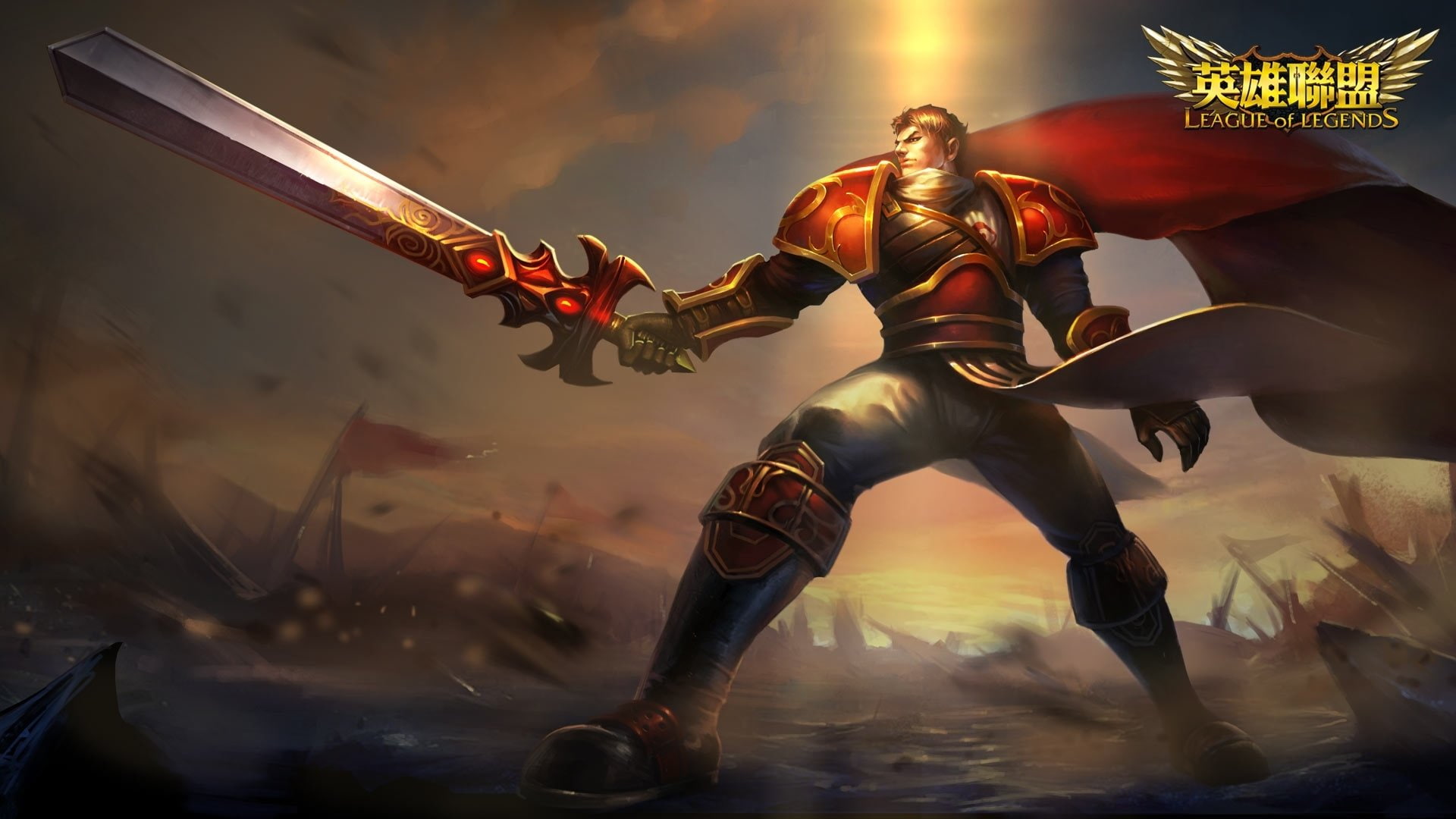 Garen (League Of Legends), Video Game, 1080P, League Of Legends, HD Wallpaper