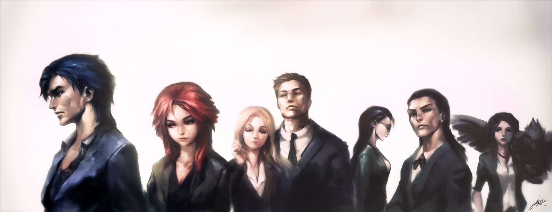 Lux (League Of Legends), Jarvan IV (League Of Legends), Quinn (League Of Legends), Garen (League Of Legends), Xin Zhao (League Of Legends), Vayne (League Of Legends), HD Wallpaper