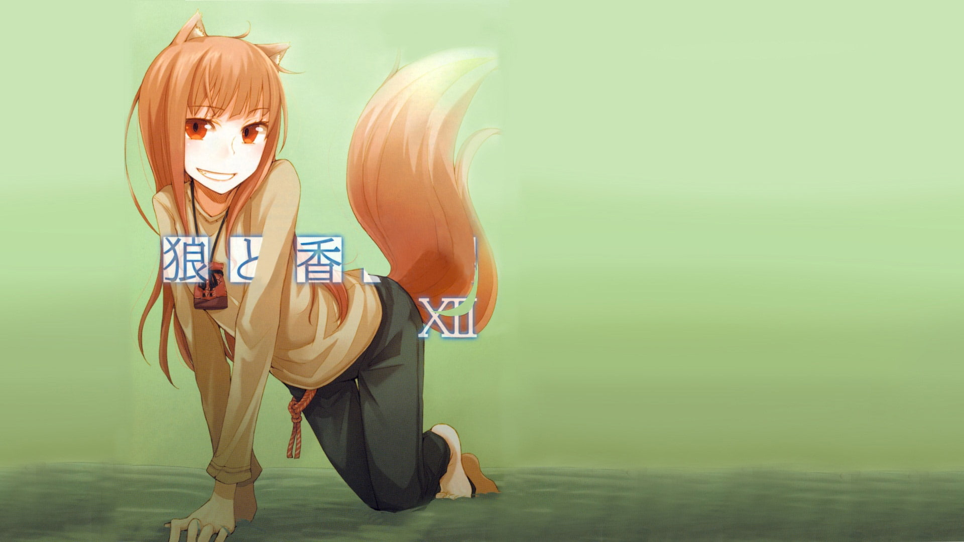 art, hot, x, holo, animal ears, 1080P, wolf, anime, hd, Spice and Wolf, spice, animal, ears, wise, HD Wallpaper