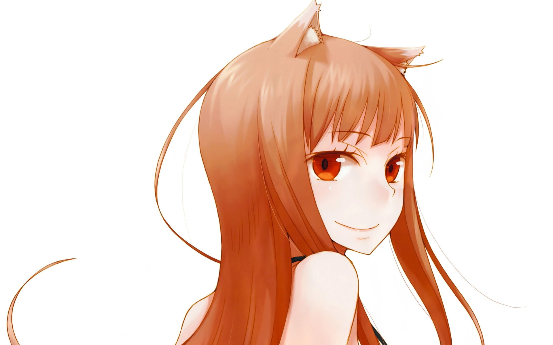 Holo, Okamimimi, 1080P, Spice and Wolf, HD Wallpaper