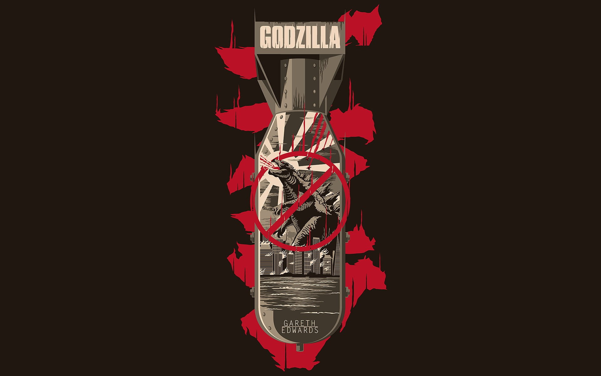 Godzilla, copy space, still life, representation, transparent, large group of objects, light bulb, black background, lighting equipment, red, indoors, movies, HD Wallpaper