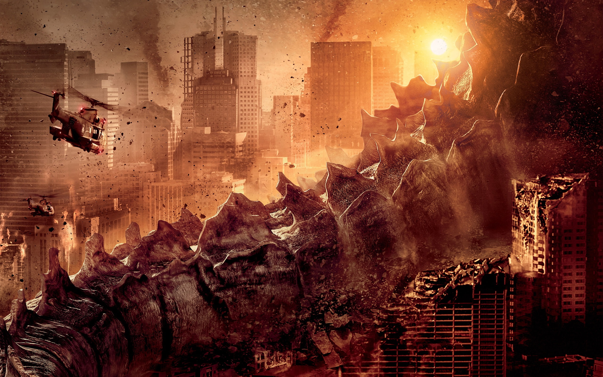 Movie, 2014, 2K, Godzilla, HD Wallpaper
