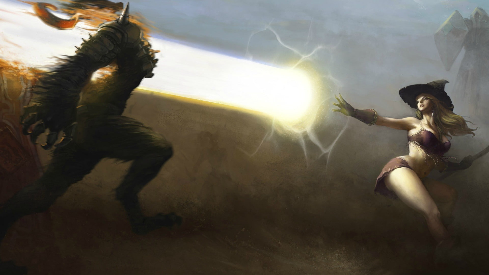 Warwick, 1080P, League of Legends, Lux (League of Legends), HD Wallpaper