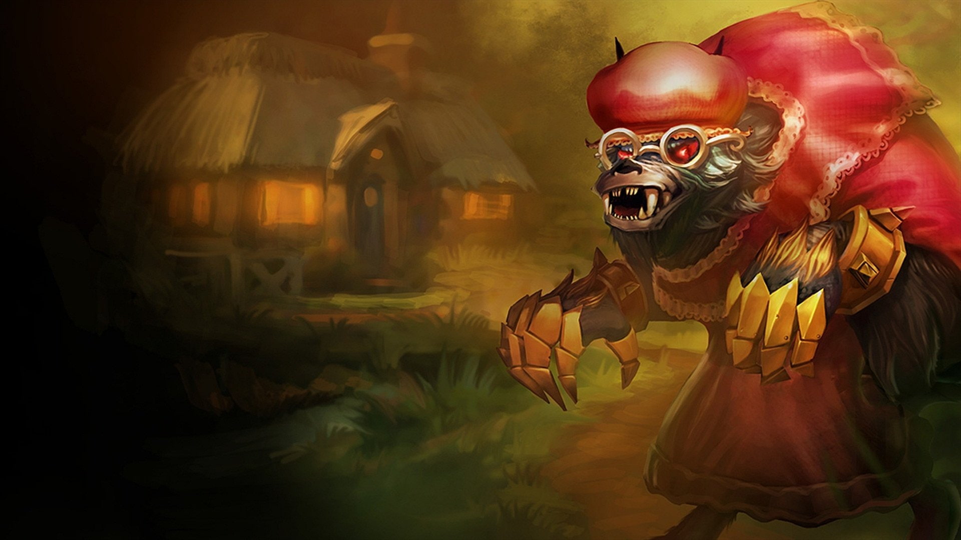 Video Game, Wolf, Warwick (League Of Legends), 1080P, League Of Legends, HD Wallpaper