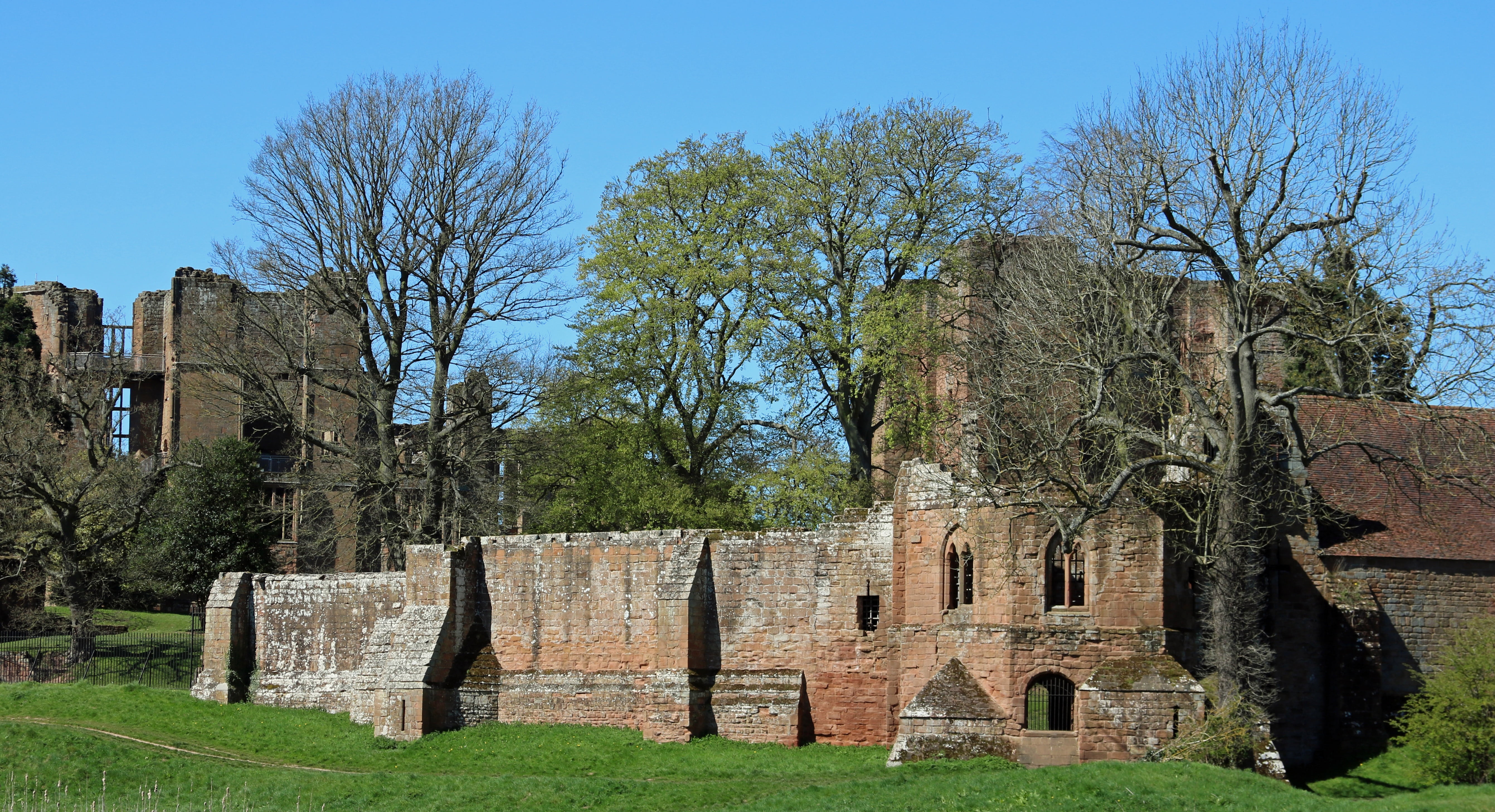 warwickshire, the past, outdoors, traditional, daytime, kenilworth castle, architecture, ancient, travel destinations, building, stone material, day, wall, HD Wallpaper