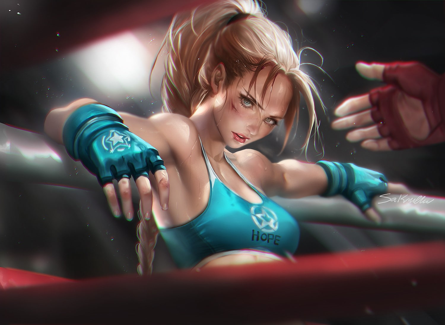 Sakimichan, 720P, realistic, HD Wallpaper