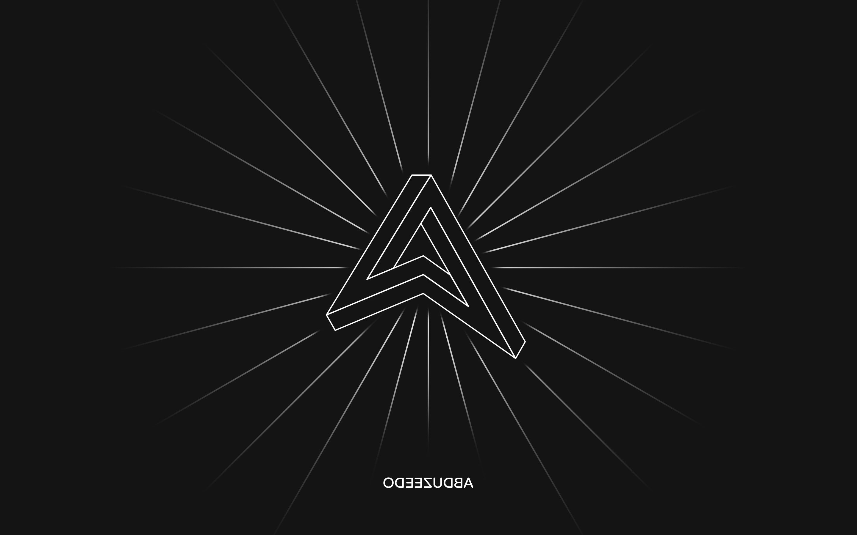 Abduzeedo, digital art, 2K, Penrose Triangle, HD Wallpaper