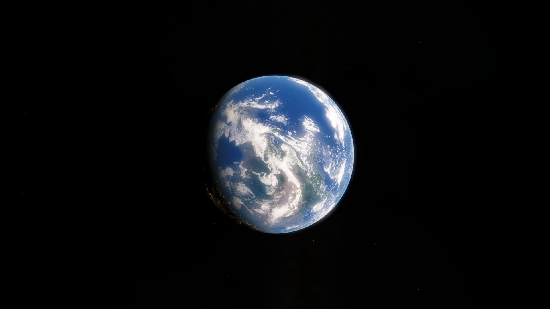 Space Engine, Earth, space, 1080P, planet, HD Wallpaper