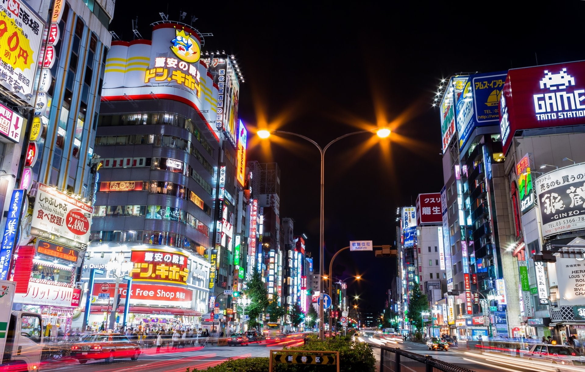 Shinjuku, 1080P, Cities, Tokyo, HD Wallpaper