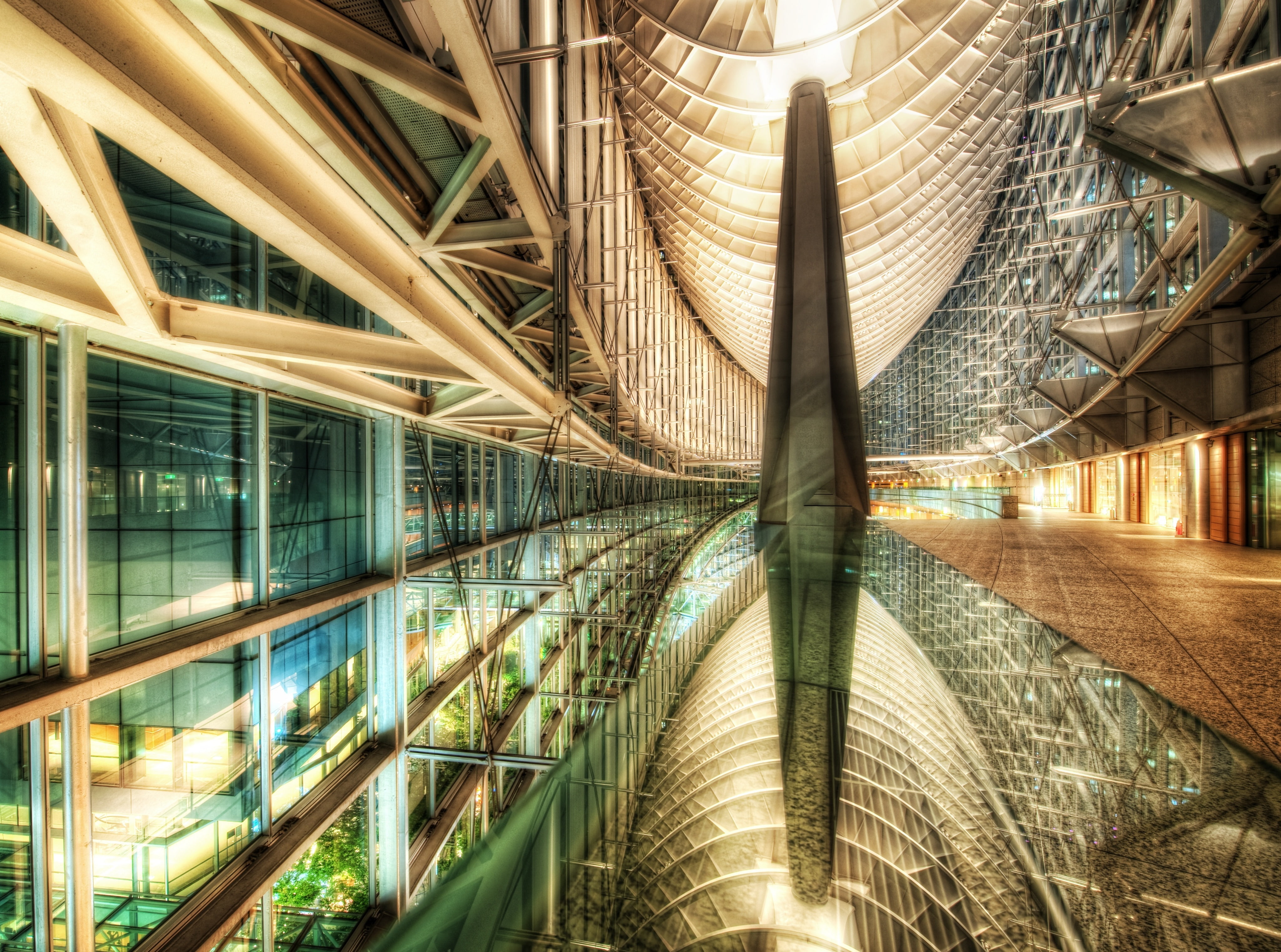 Tange, top100, High, Architecture, metal, skyscraper, Wall, Ultra, mukuri, Reflection, Steel, aluminum, Travel, Urban, nishi-shinjuku, Lighting, Futuristic, HD Wallpaper