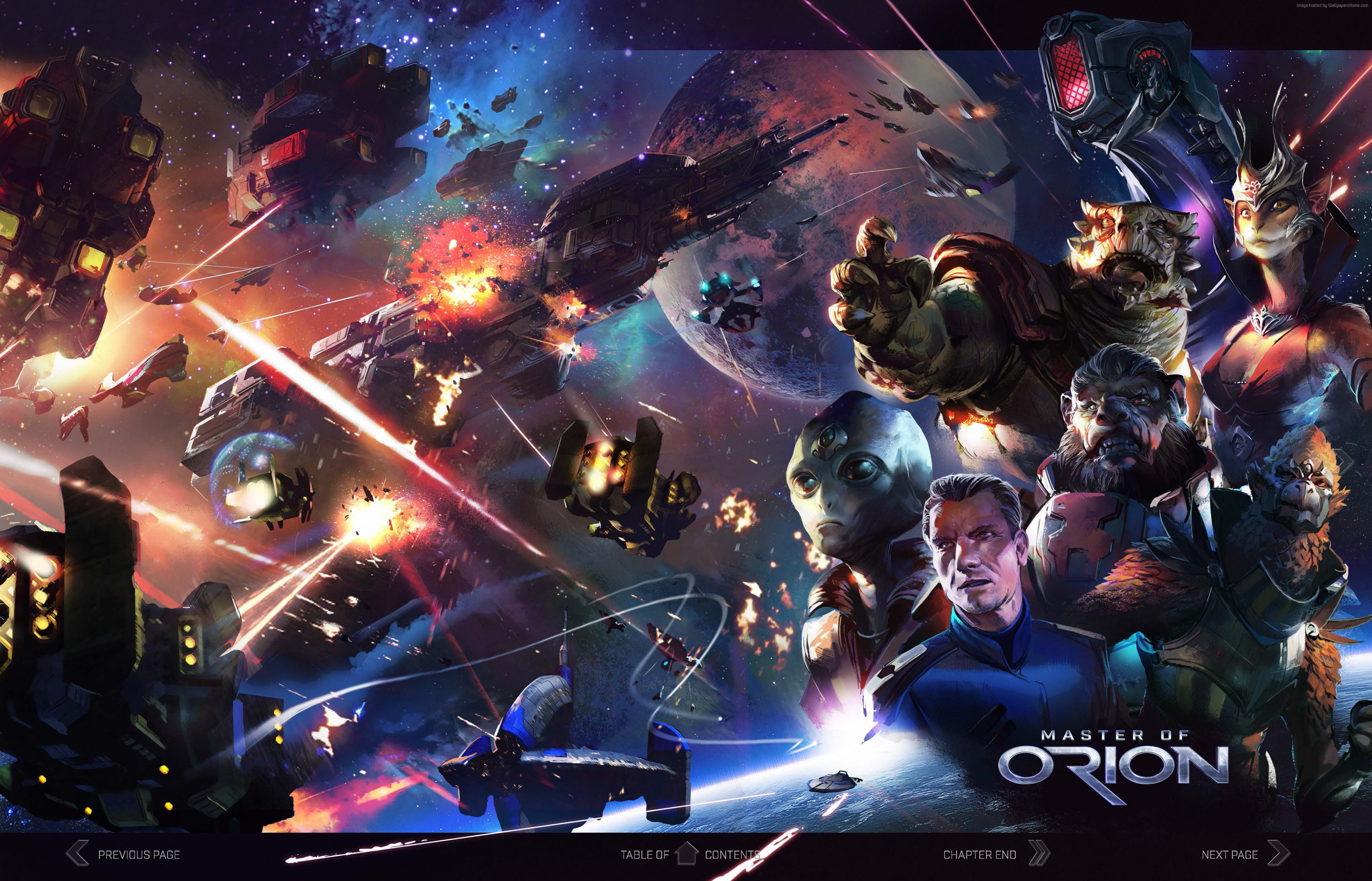 4K, best games, pc, Master of Orion, conquer the stars, HD Wallpaper