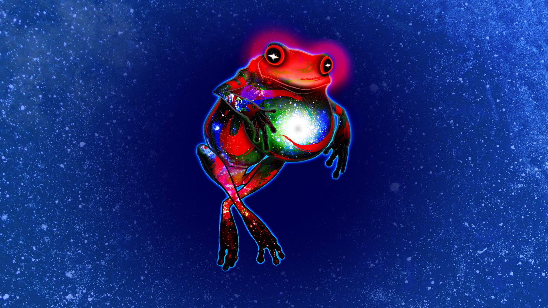 digital/artwork, abstract, 1080P, frog, homestuck, hd, HD Wallpaper