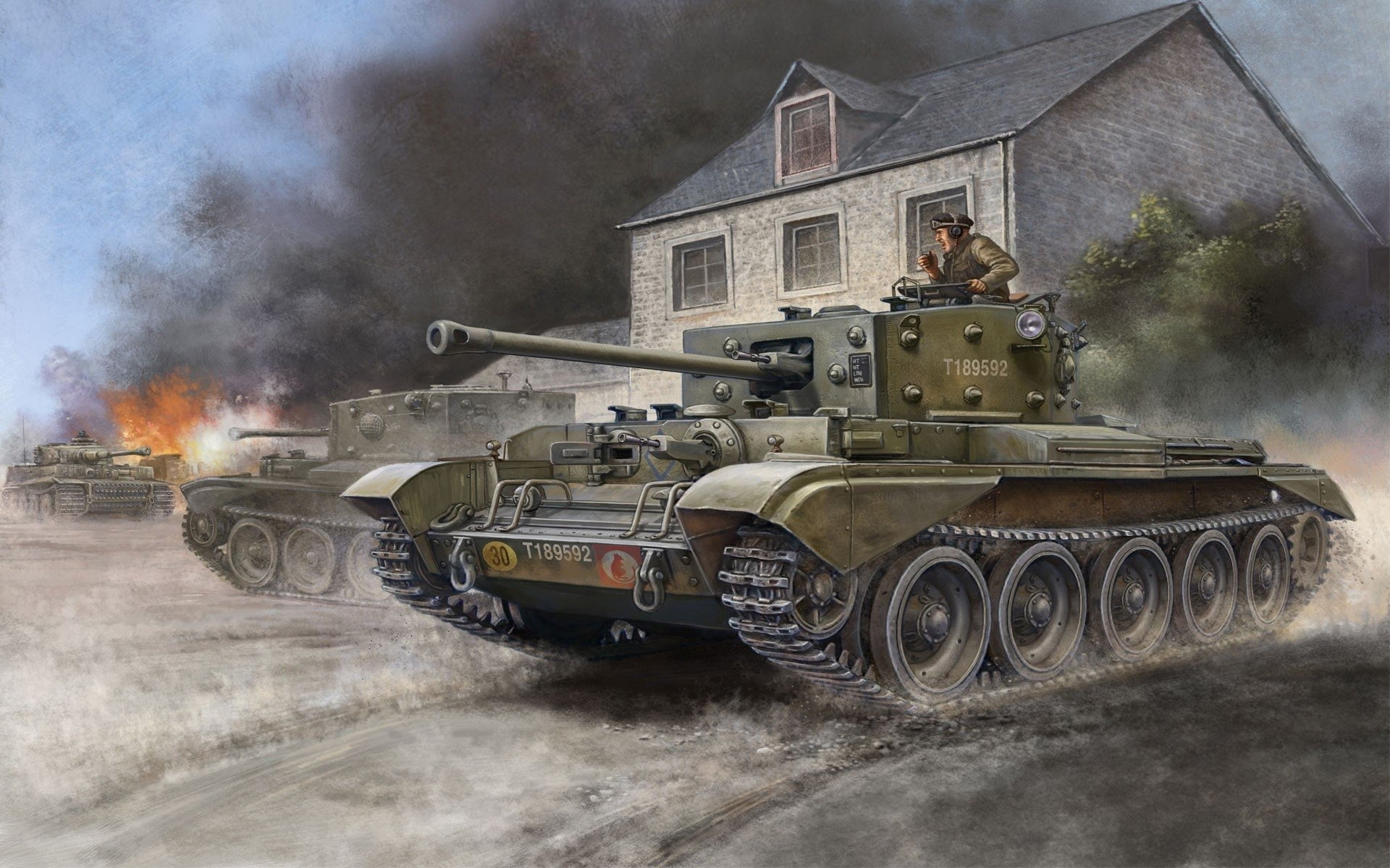 Tanks, Cromwell IV, 1080P, HD Wallpaper