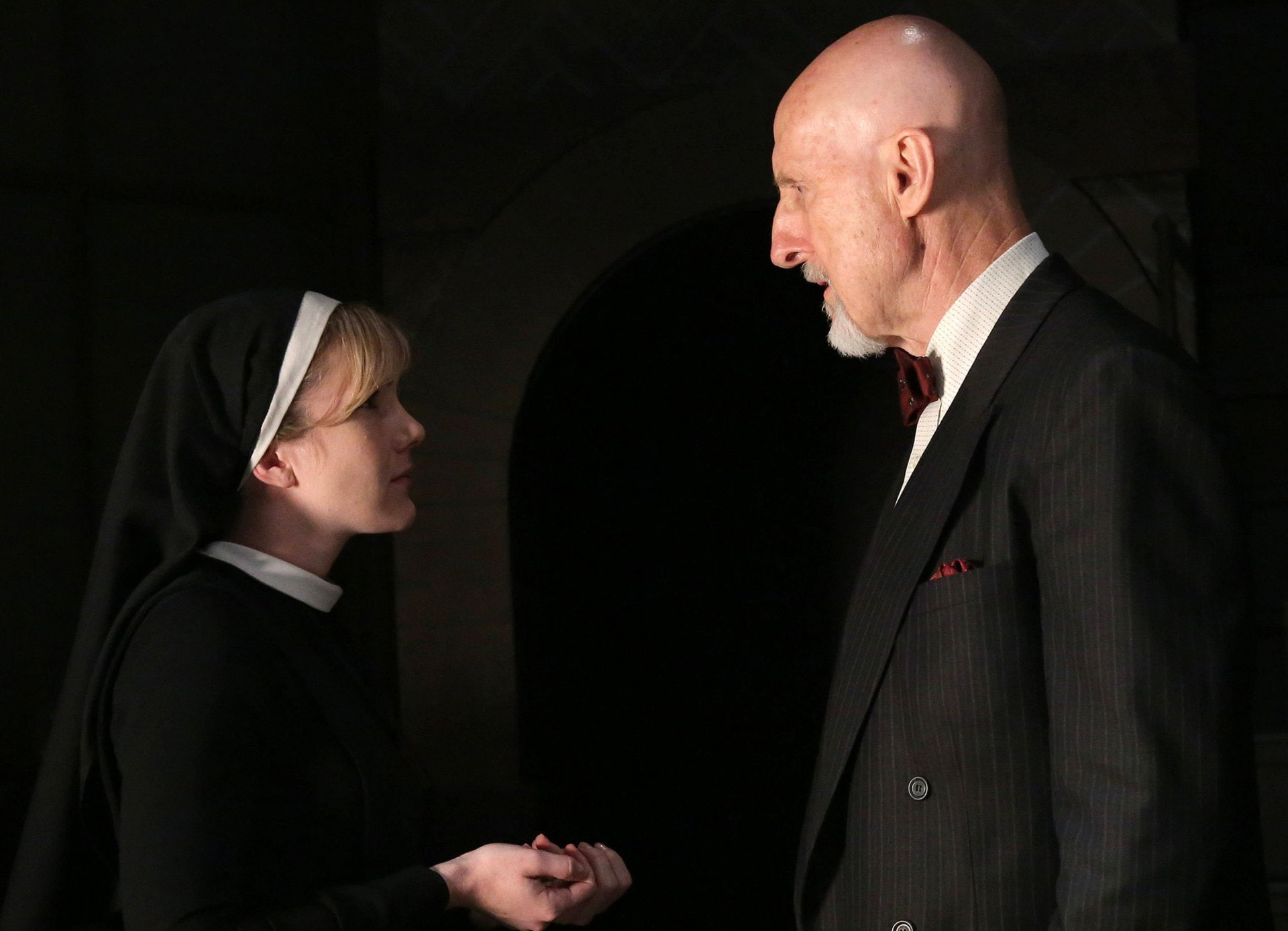 1080P, Lily RabeJames Cromwell, American Horror Story, TV Show, HD Wallpaper