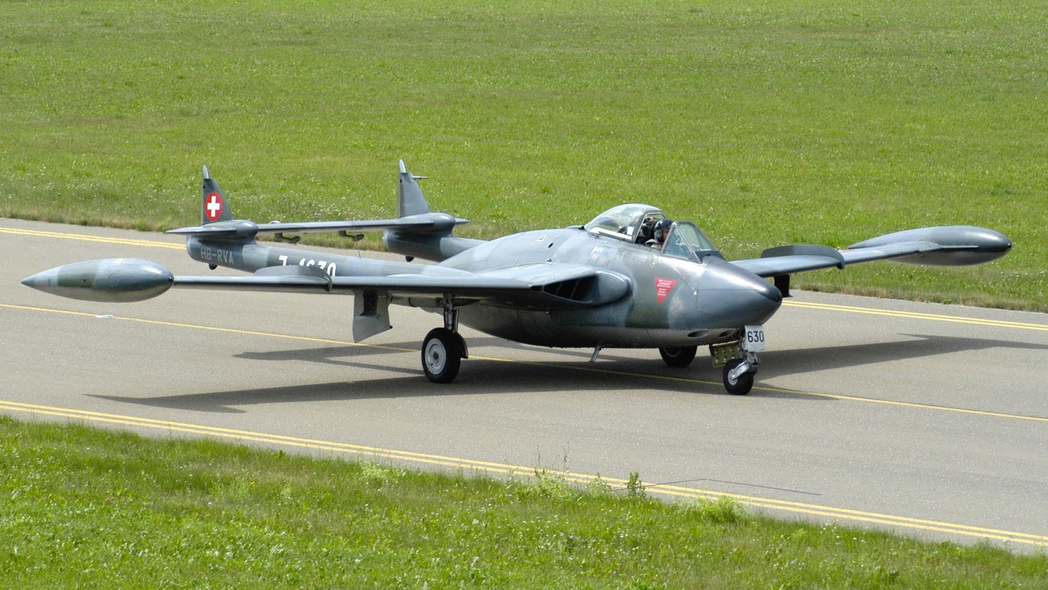 de havilland, de, venom, mk, 1080P, aircraft planes, havill, HD Wallpaper