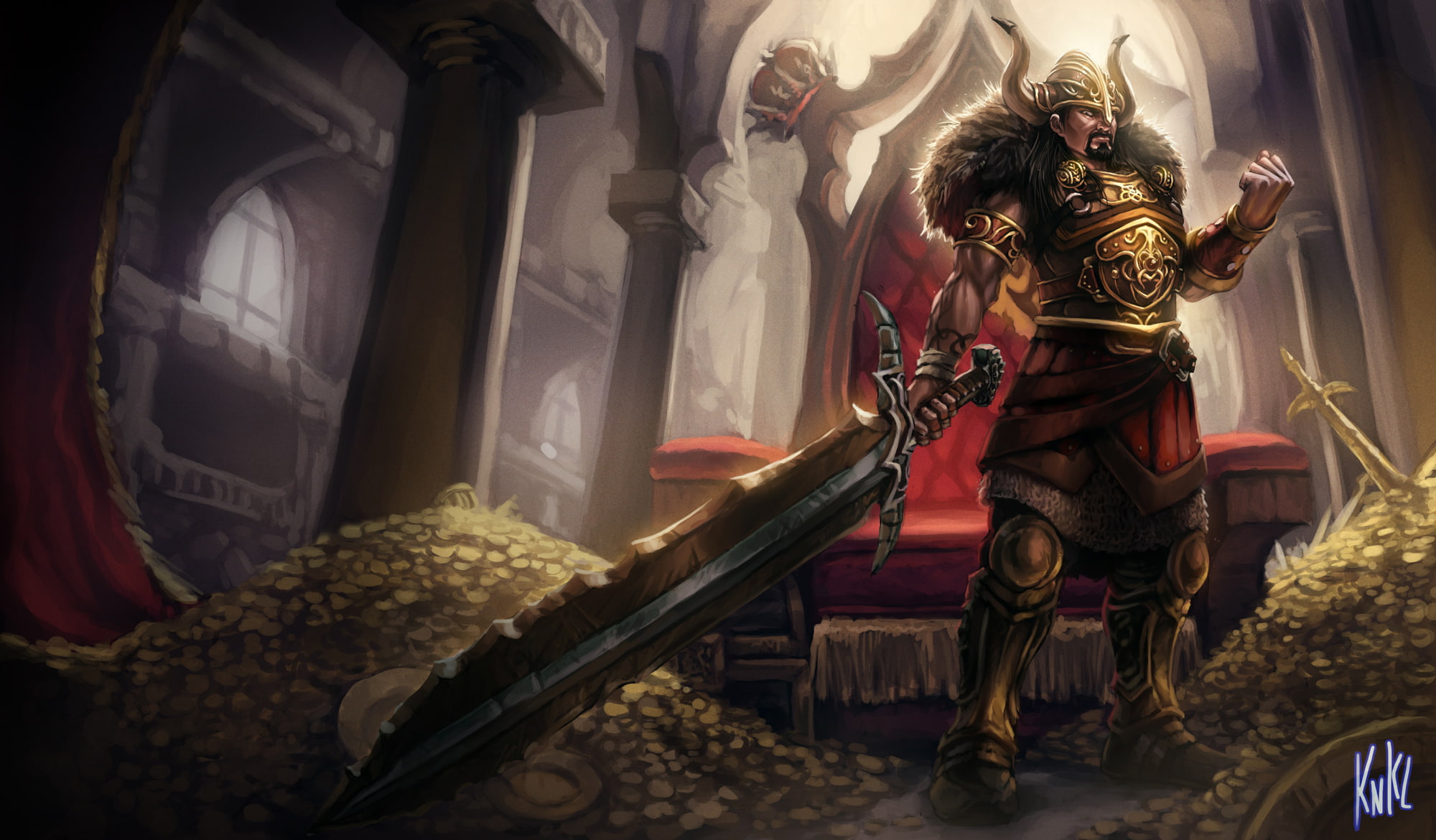 Tryndamere (League of Legends), League Of Legends, 1080P, Video Game, HD Wallpaper