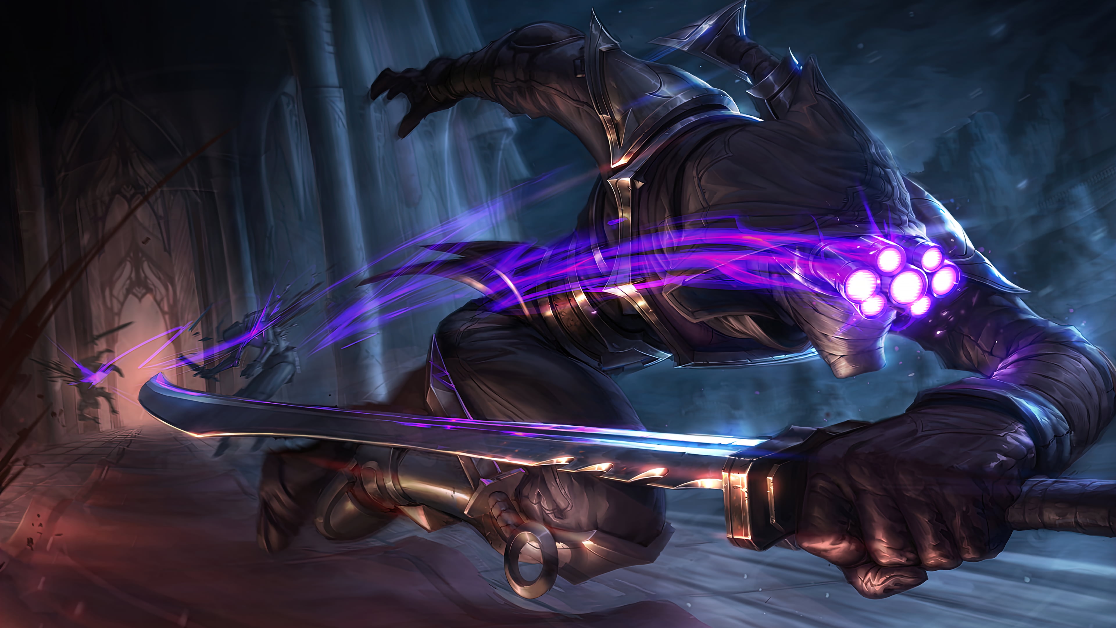 master yi (league of legends), 4K, 4K, Riot Games, Master Yi, League of Legends, HD Wallpaper