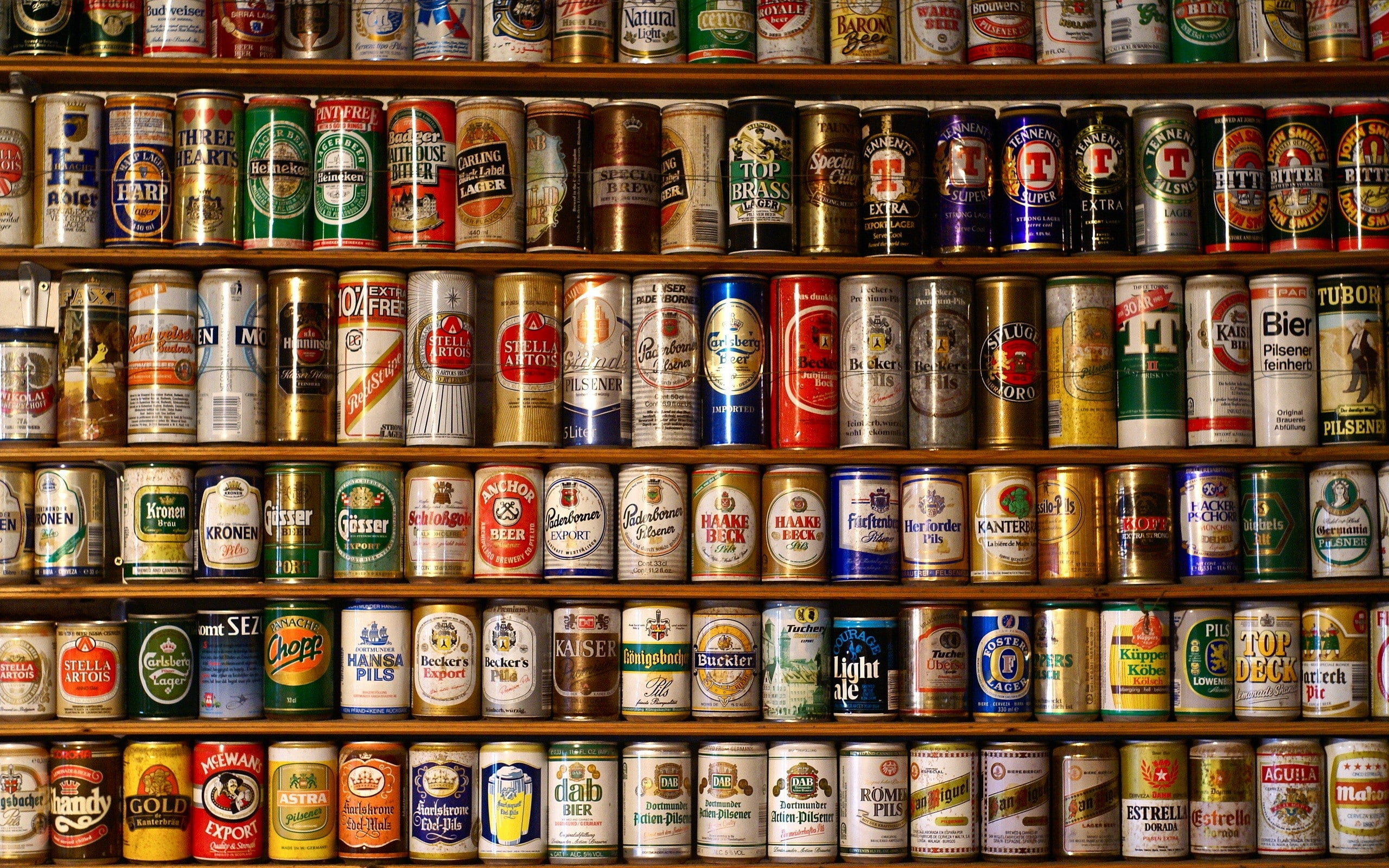 alcohol, 2K, switzerland, anchors, aircraft, aust, old, poland, art, danish, courage, antique, heineken, water, tin, carlsberg, beers, liquid, hd, HD Wallpaper