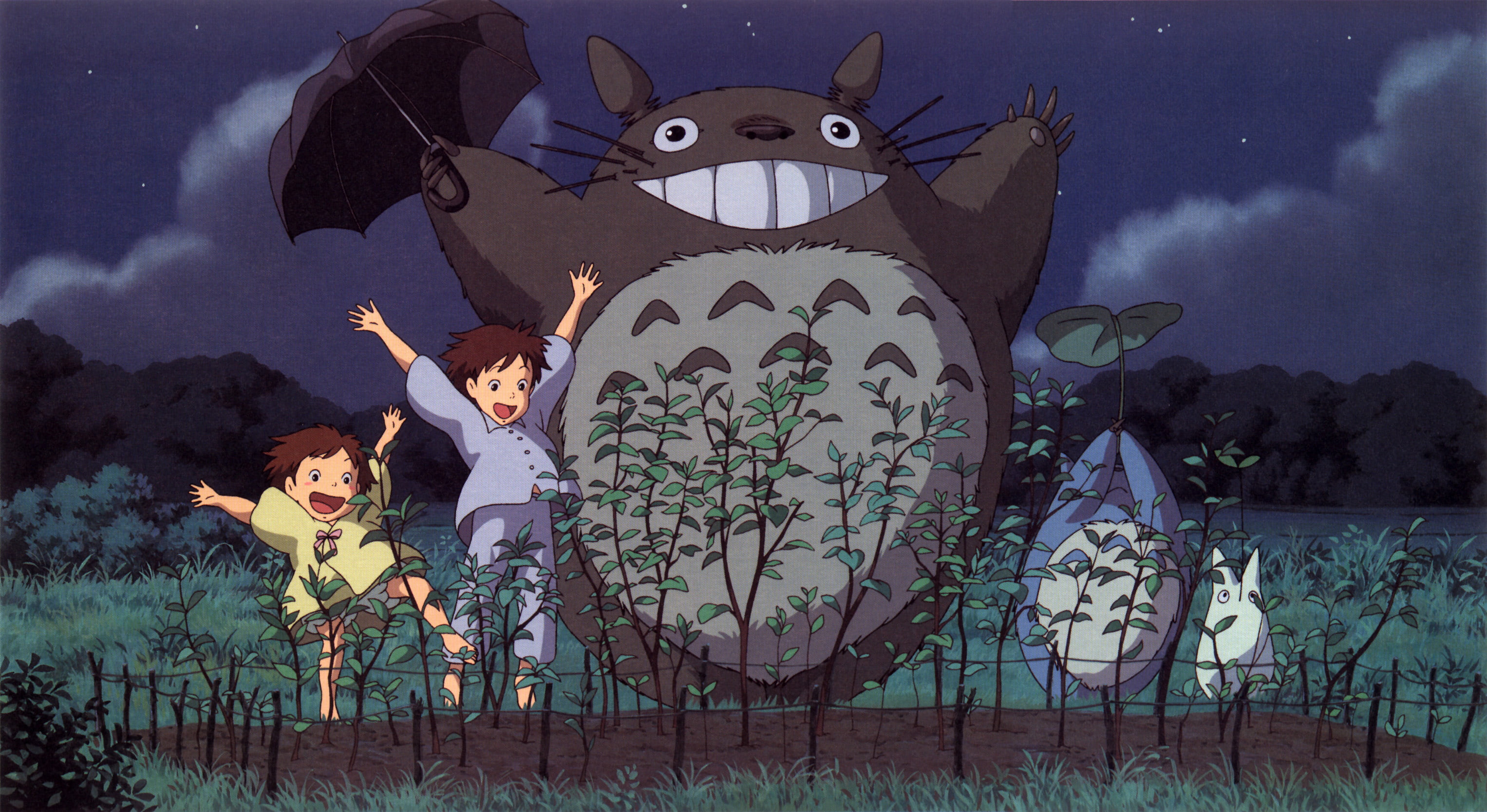 miyazaki, cartoons, studio, totoro, 2K, artwork, hayao, animation, neighbour, manga, ghibli, anime, HD Wallpaper