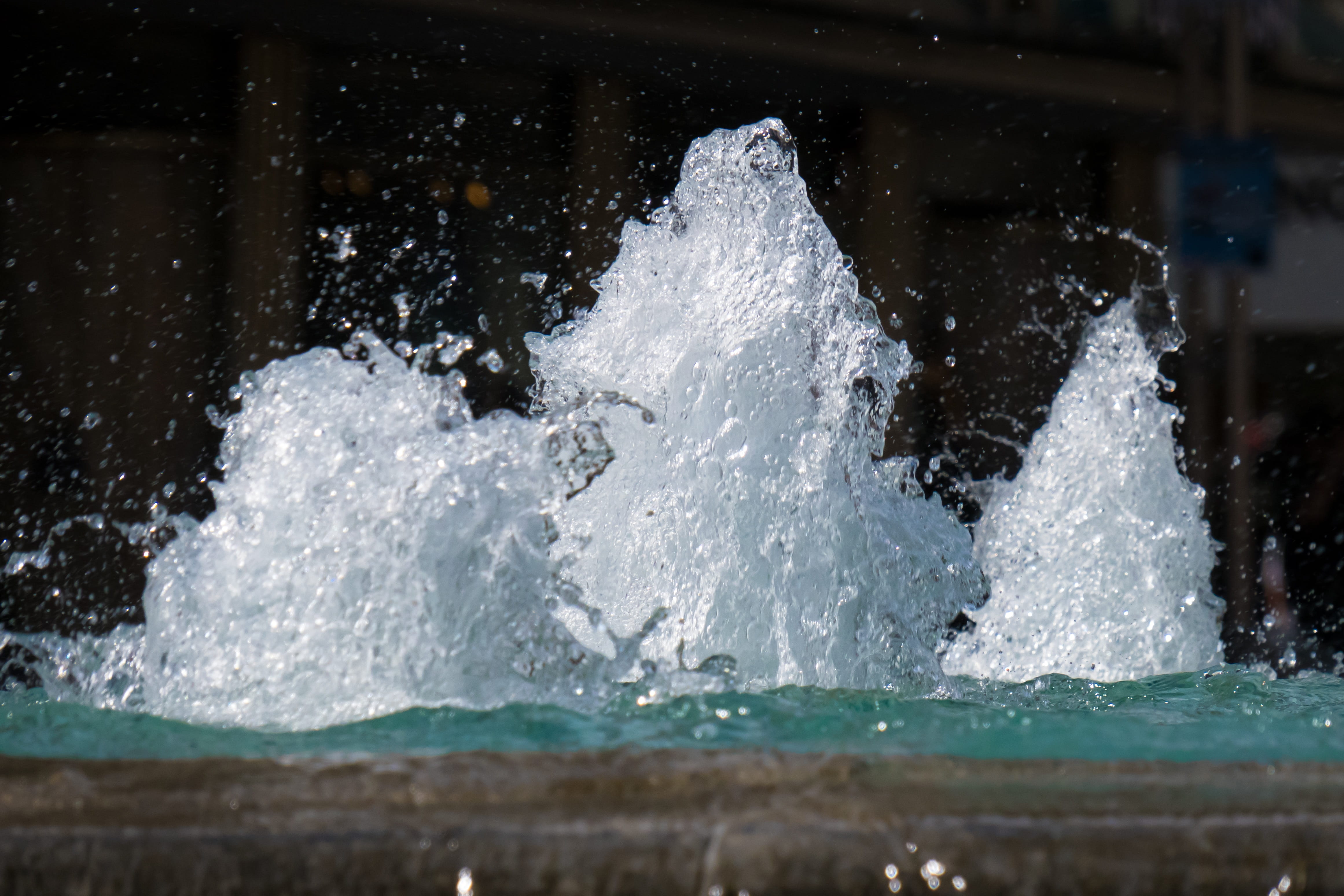 nature, focus on foreground, pressure, no people, power, power in nature, inject, untamed, fountain, white color, sport, force, bubble, long exposure, refreshment, HD Wallpaper