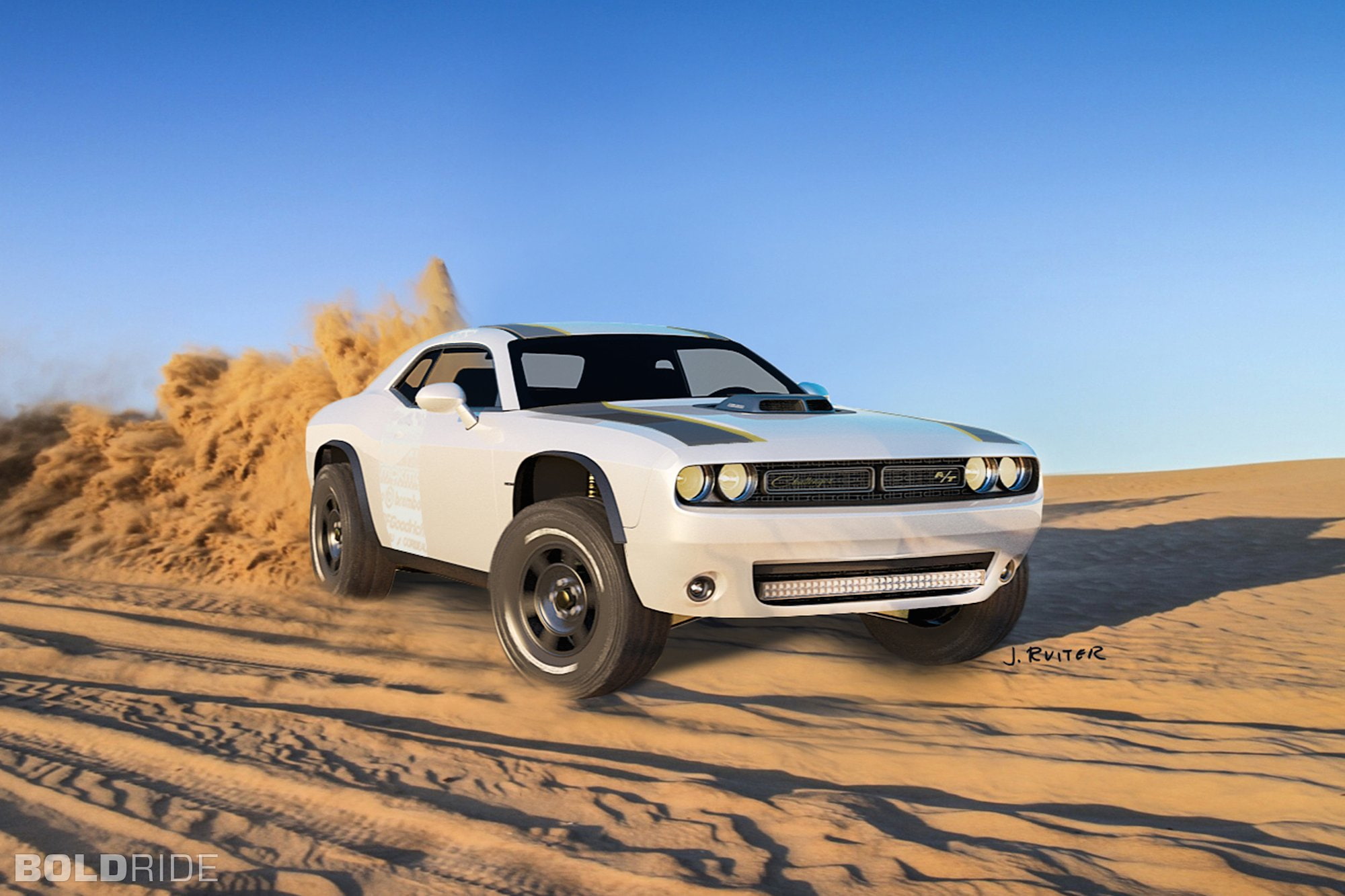 4x4, 2014, muscle, challenger, rod, 1080P, untamed, concept, rods, awd, a t, hot, dodge, HD Wallpaper