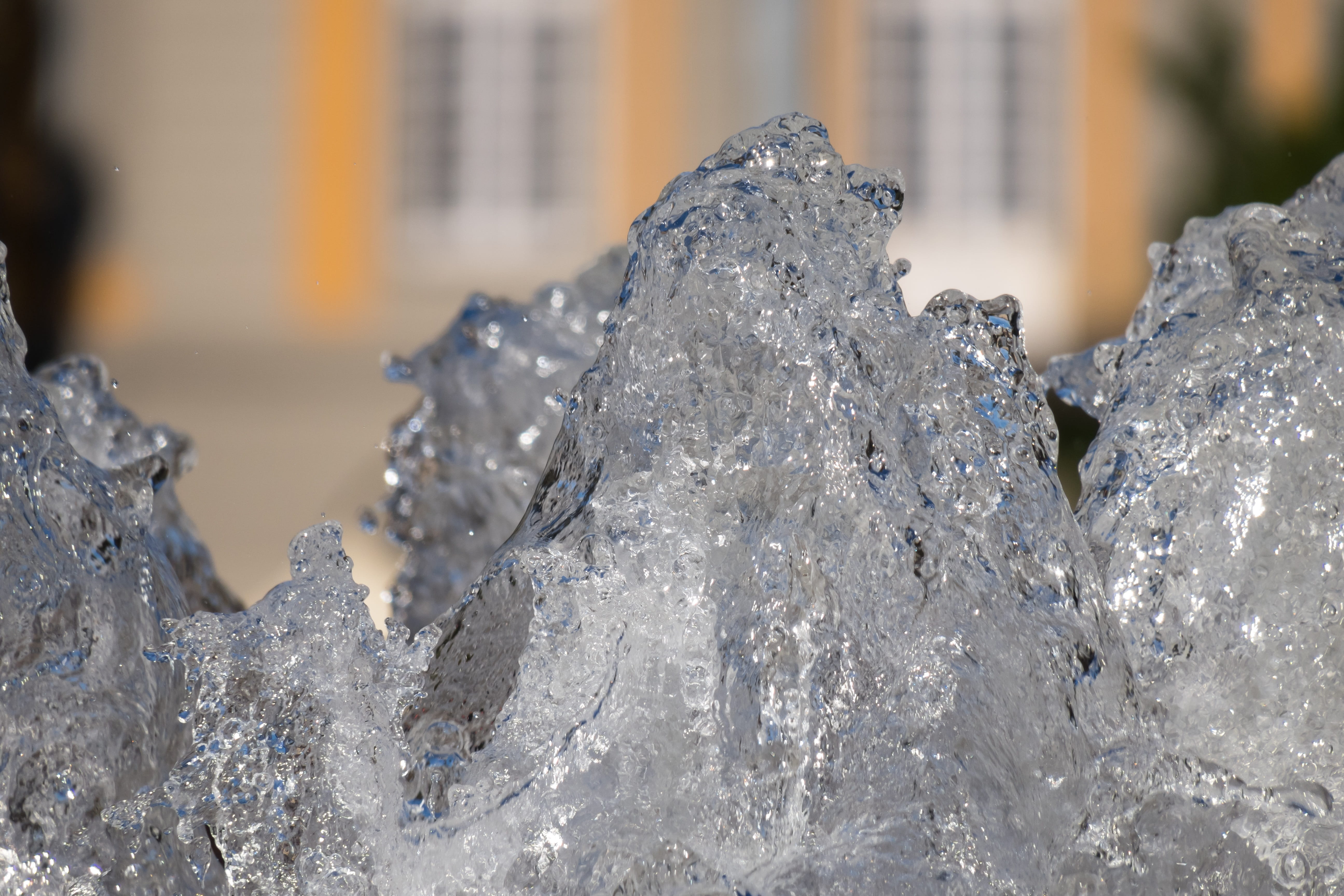 wet, day, metal, snow, focus on foreground, splash, ice, pressure, fountain, melting, bubble, mineral, sculpture, wild, force, inject, geology, bonn, textured, HD Wallpaper