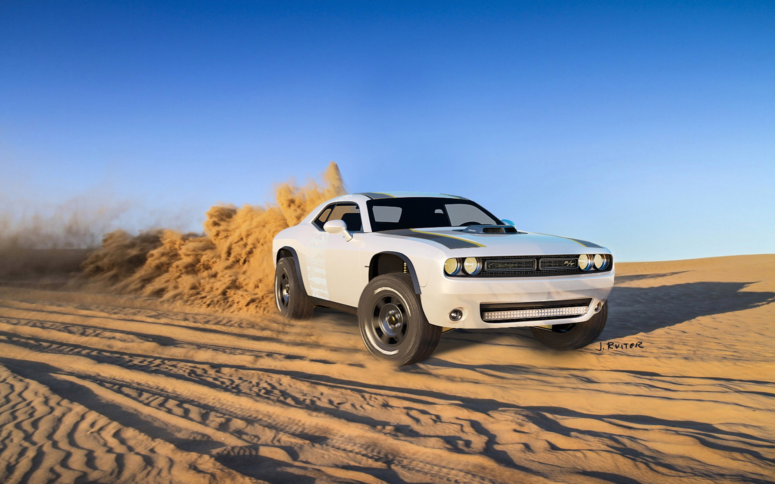 Challenger, Dodge, 2014, Untamed, 2K, Concept, HD Wallpaper