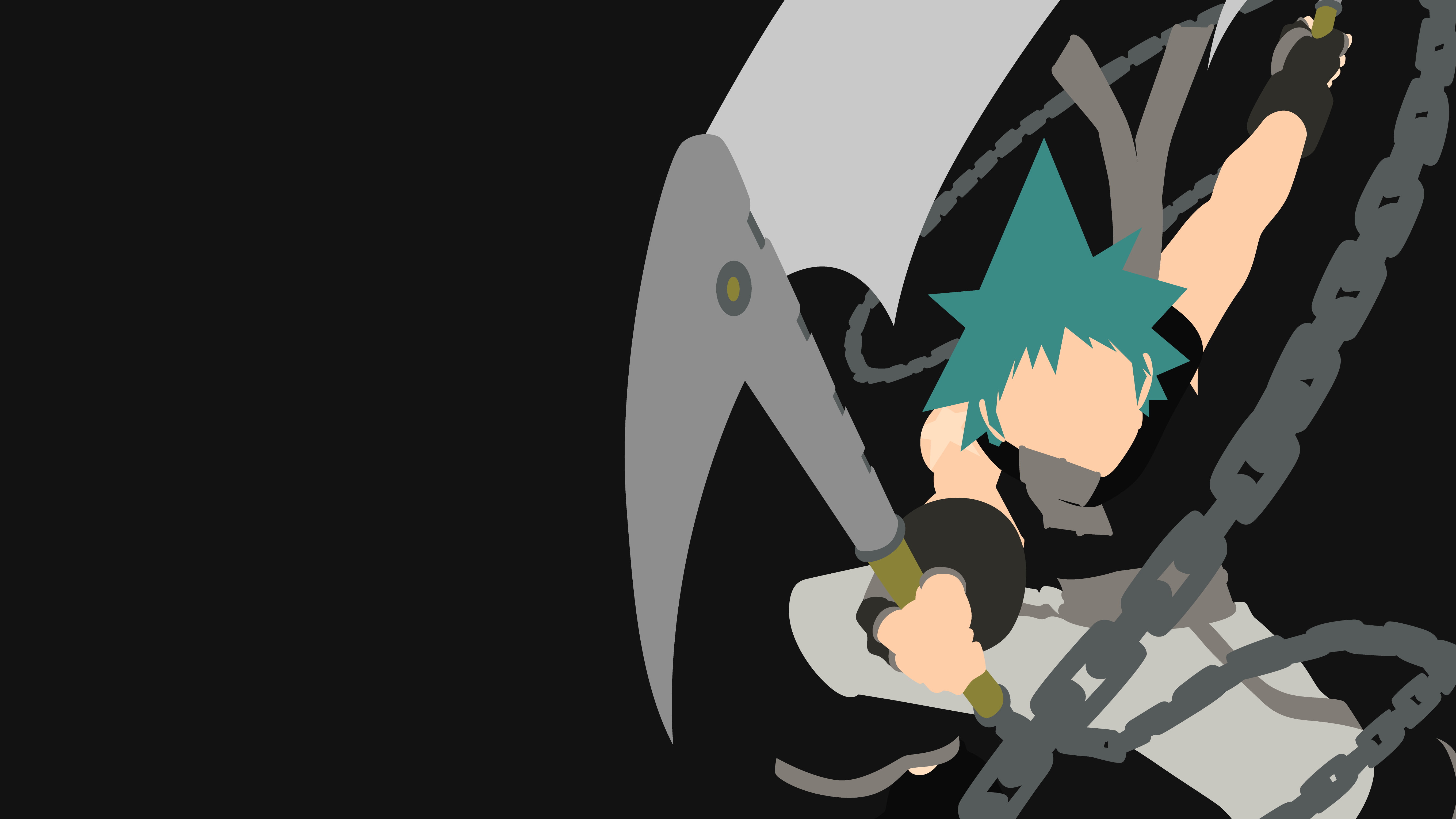 SoulEater, 5K, BlackStar, minimalism, HD Wallpaper