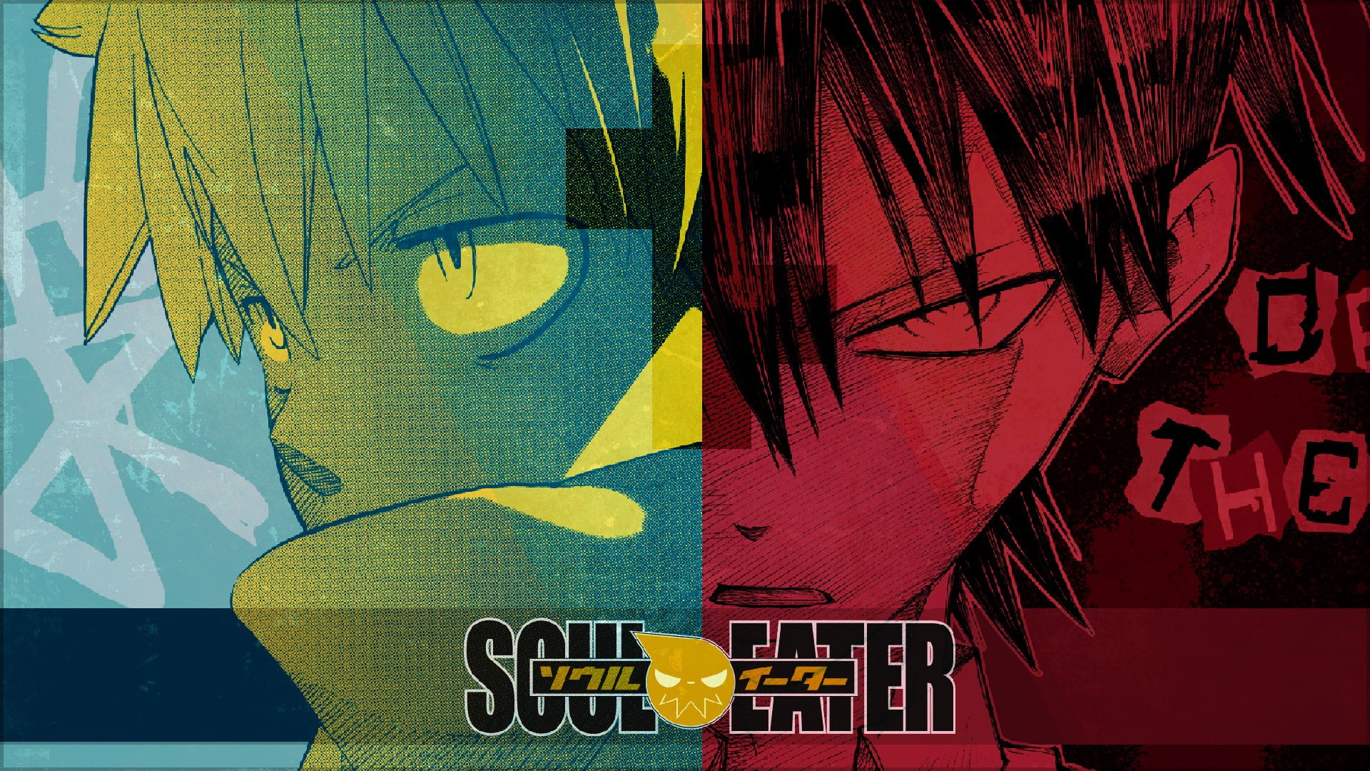 collage, Soul Eater, BlackStar, Death The Kid, 1080P, anime girls, HD Wallpaper