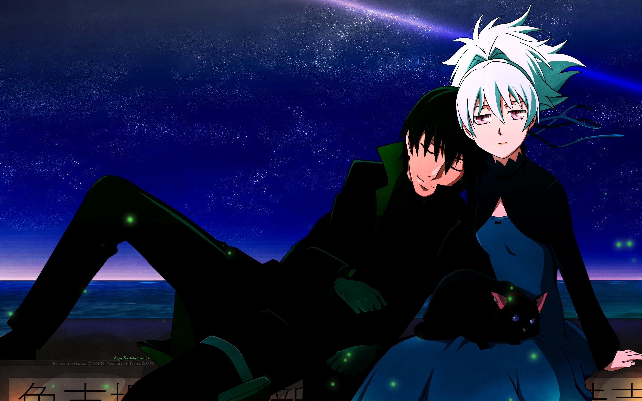 Darker than Black, Hei, Yin, 2K, HD Wallpaper