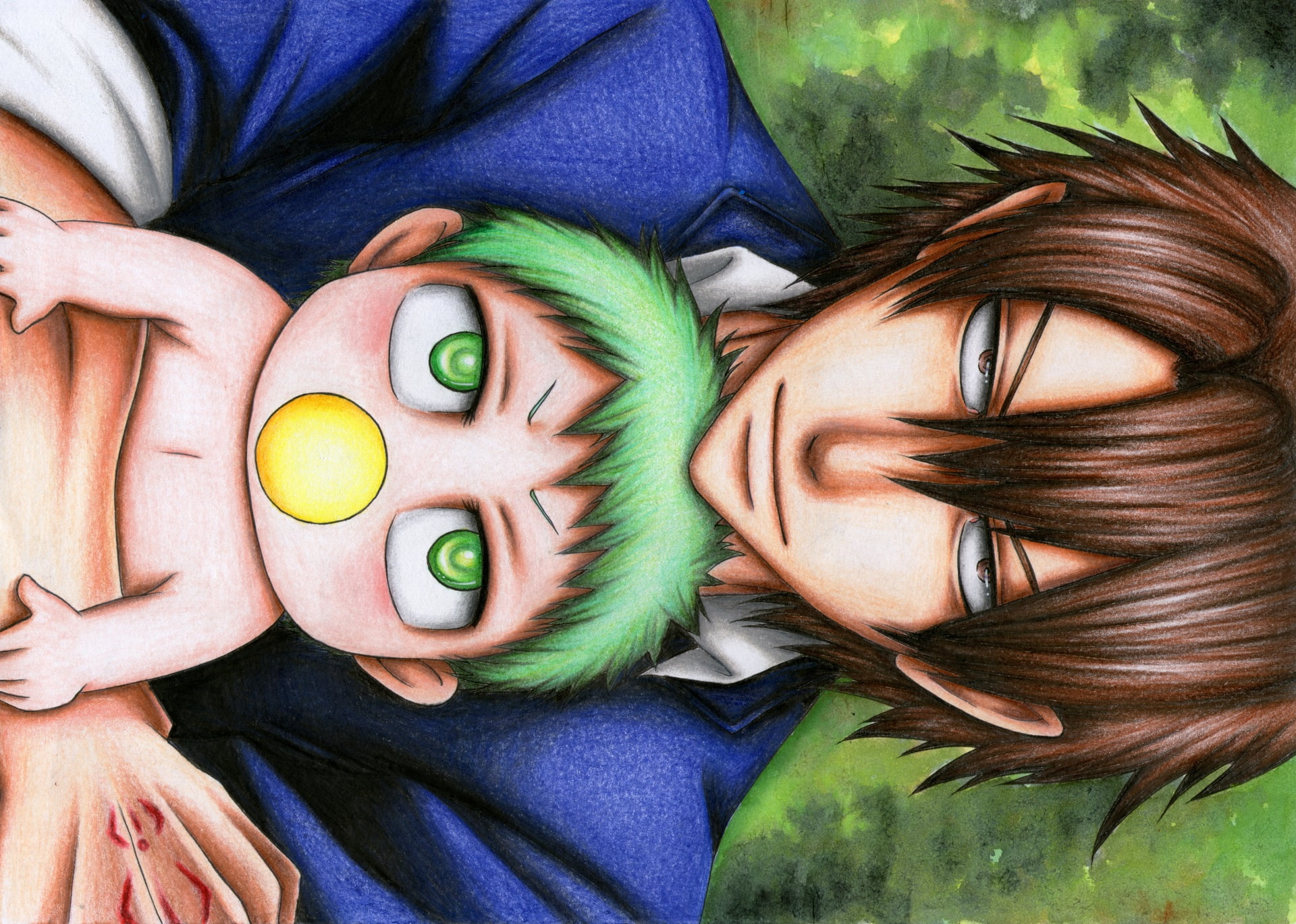 Anime, Tatsumi Oga, Beelzebub, Baby Beel, 1080P, HD Wallpaper