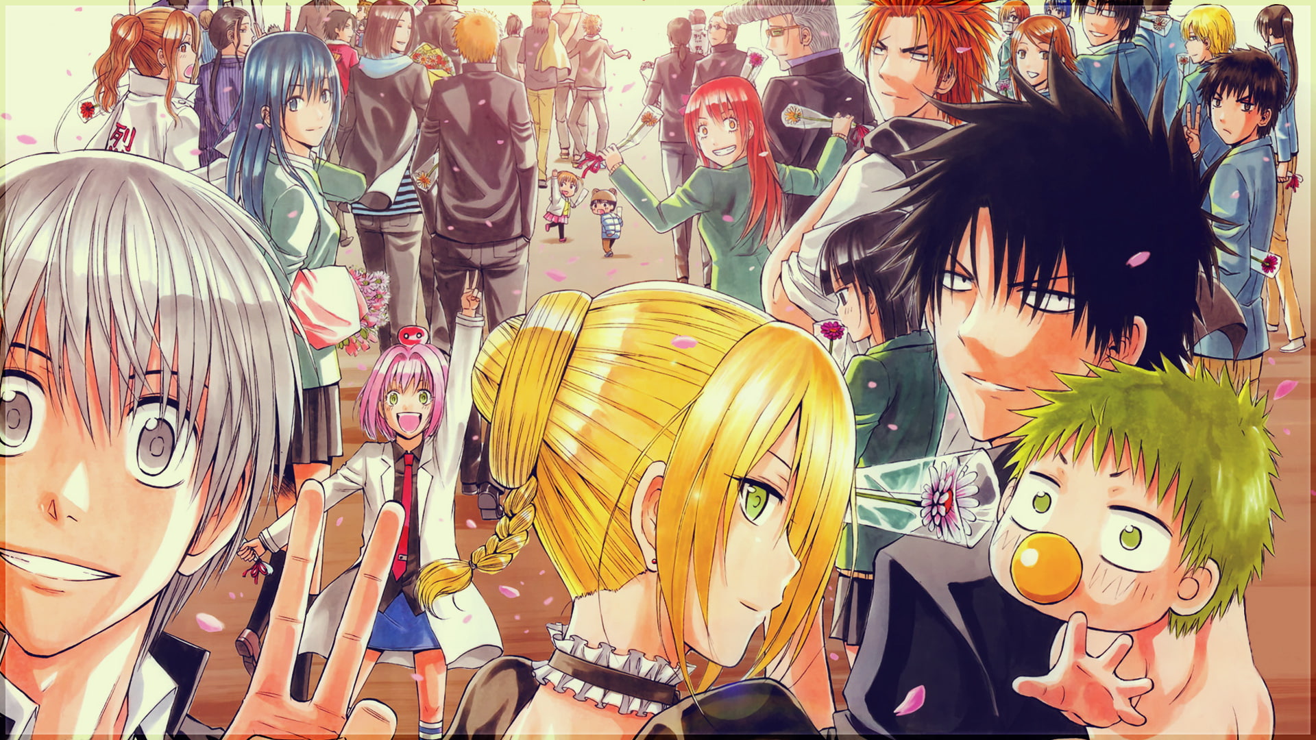 1080P, Beelzebub, Hildegarde (Beelzebub), Beelzebub IV, Tatsumi Oga, Anime, Takayuki Furuichi, HD Wallpaper