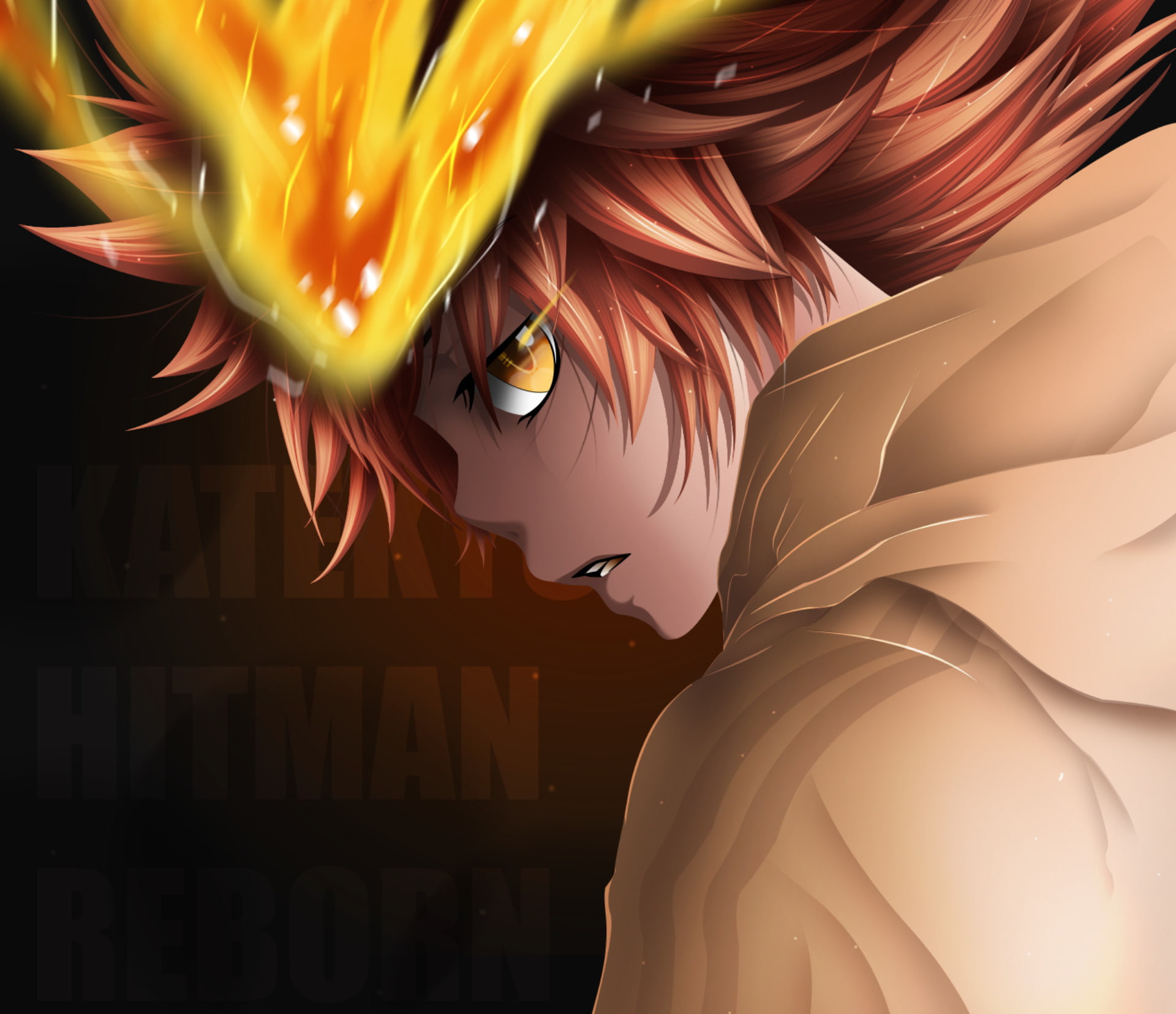 Tsunayoshi Sawada, Anime, 1080P, Katekyō Hitman Reborn!, HD Wallpaper